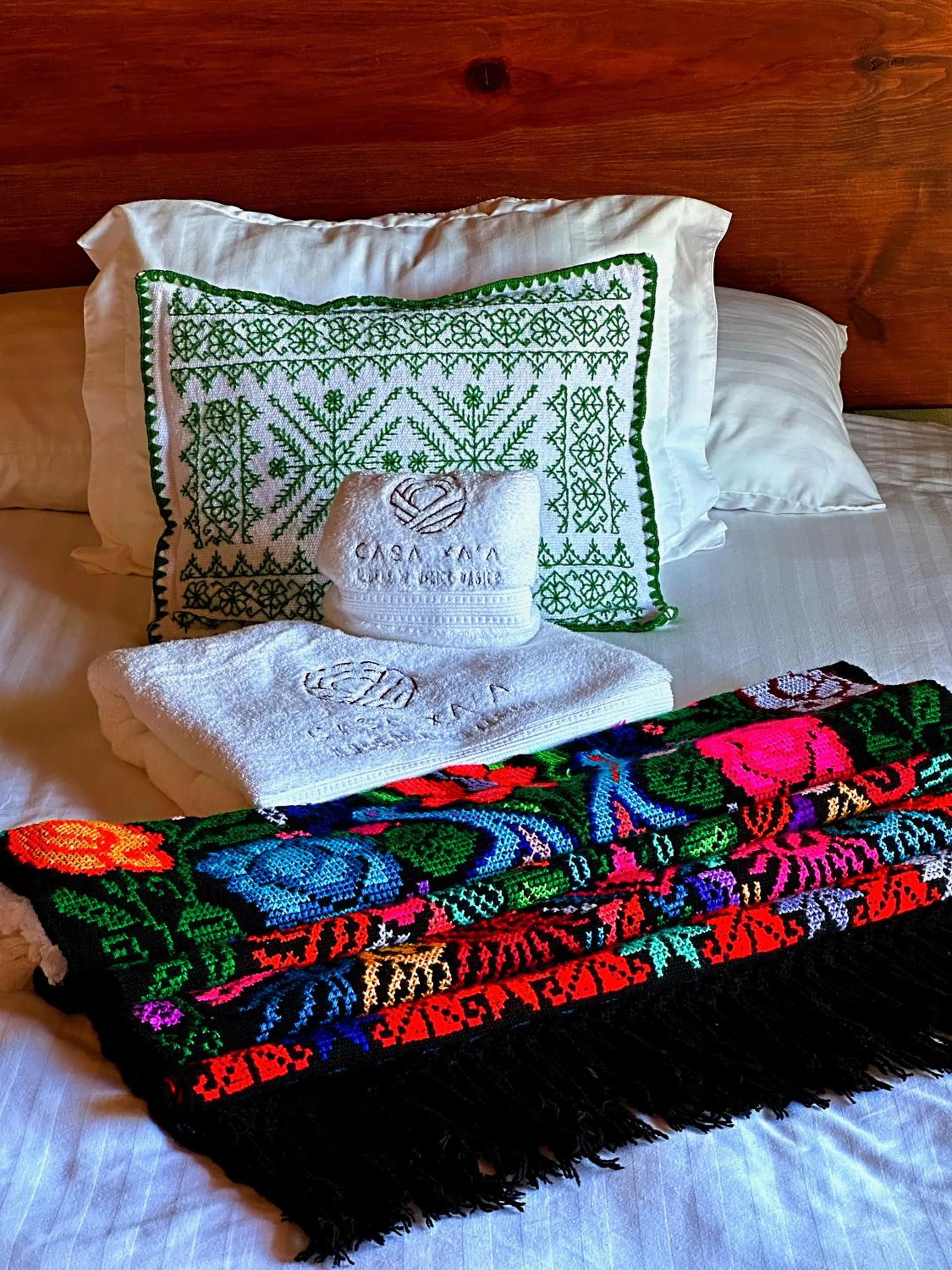 Bed in Hotel Casa Xaa