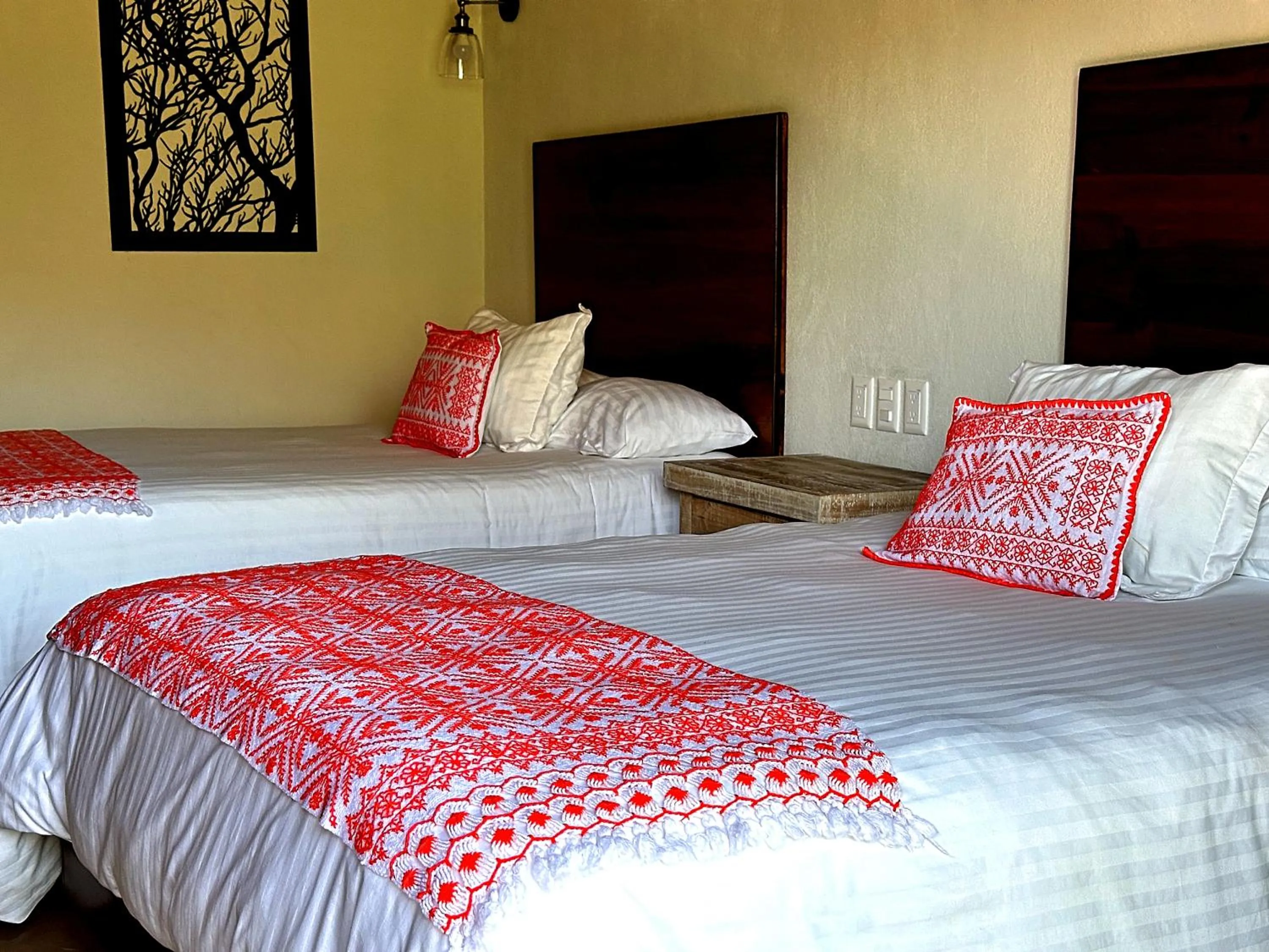 Bed in Hotel Casa Xaa