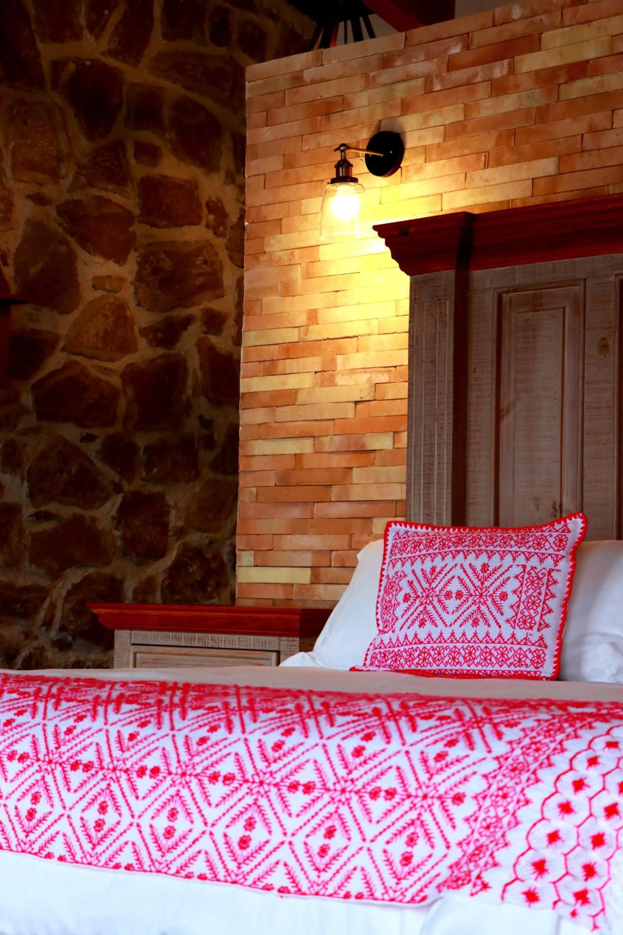 Bed in Hotel Casa Xaa