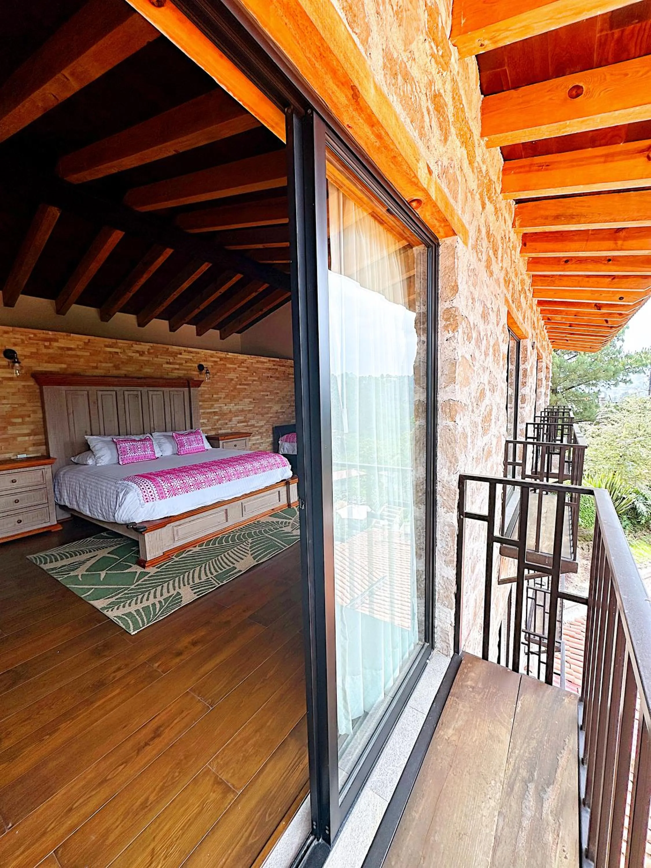 Bed in Hotel Casa Xaa