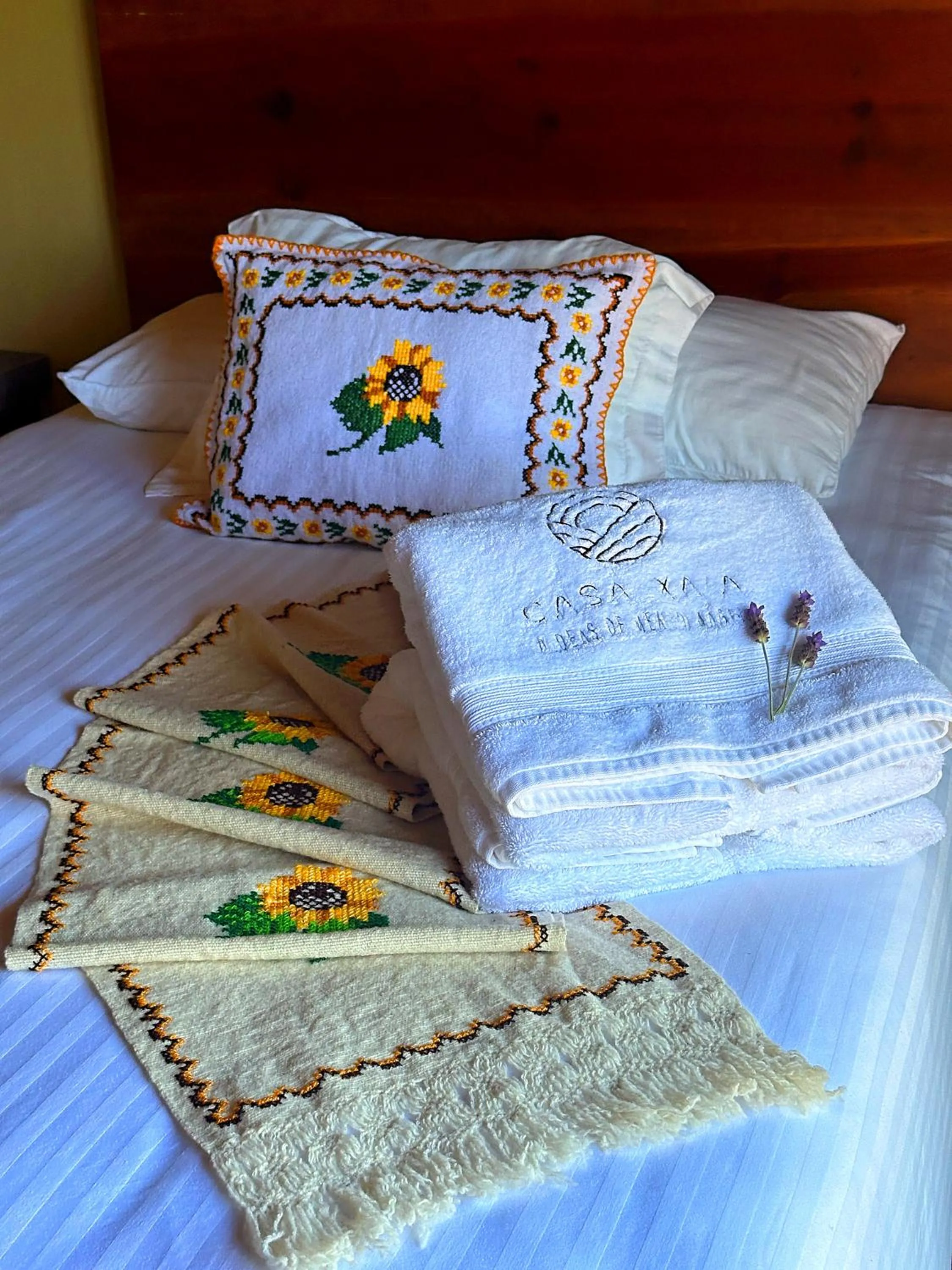 Bed in Hotel Casa Xaa