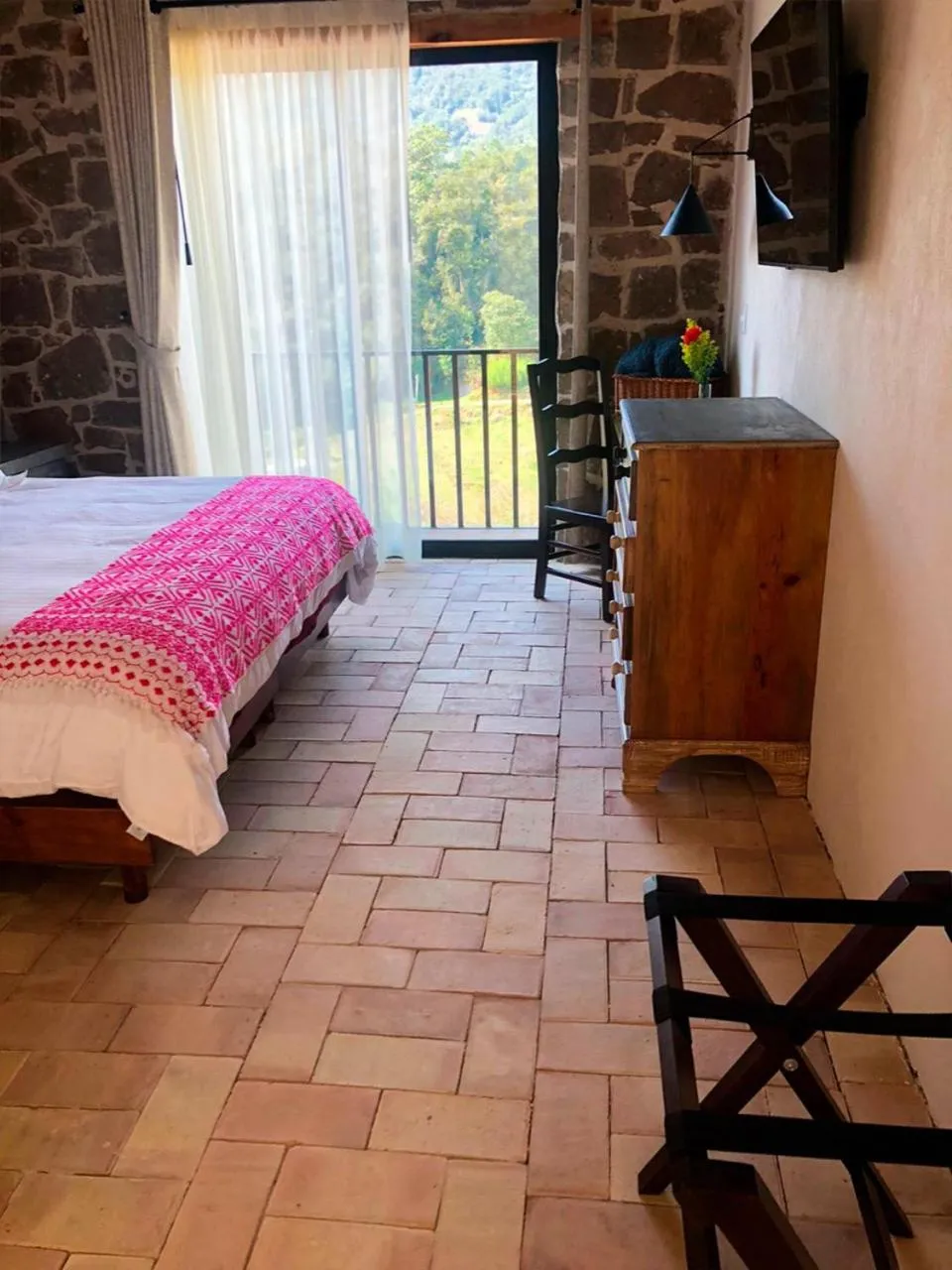 Bed in Hotel Casa Xaa