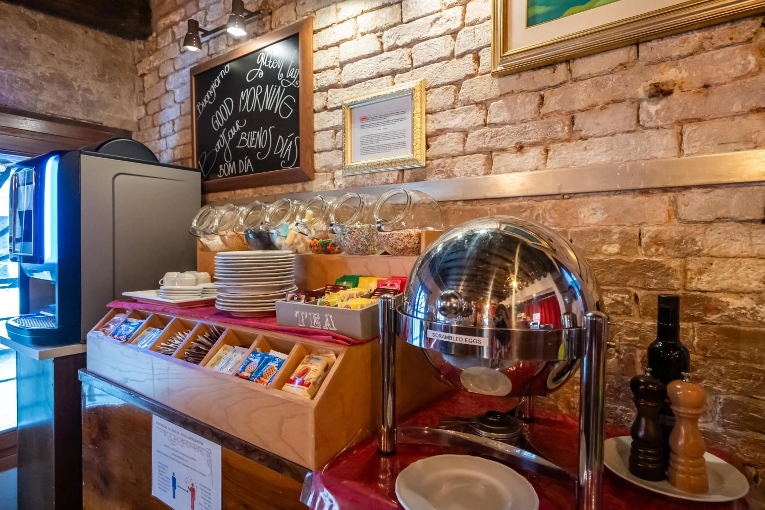 Breakfast in Hotel Tintoretto