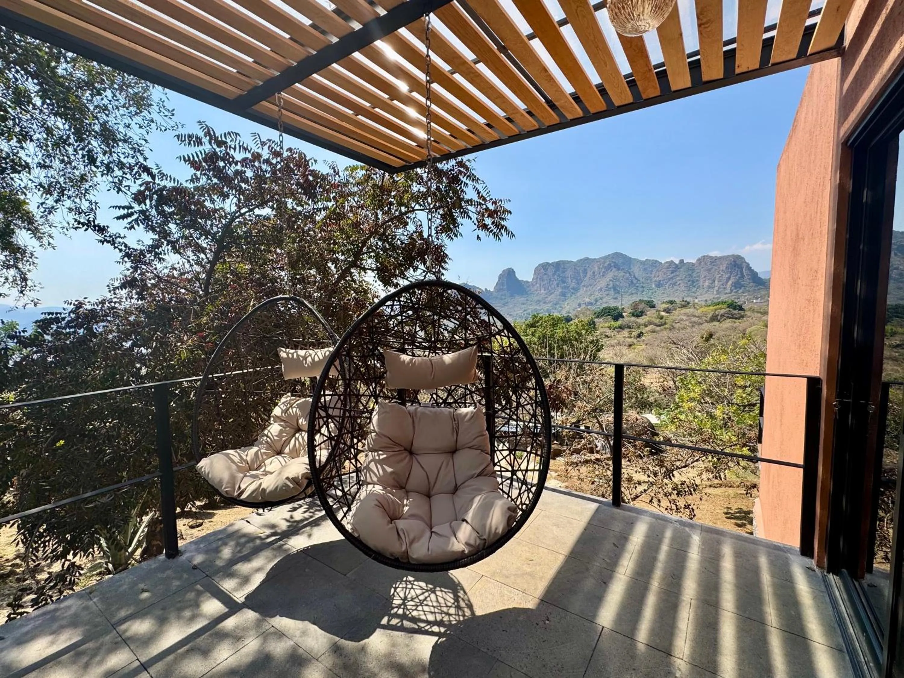 Patio in Amara Tepoztlán