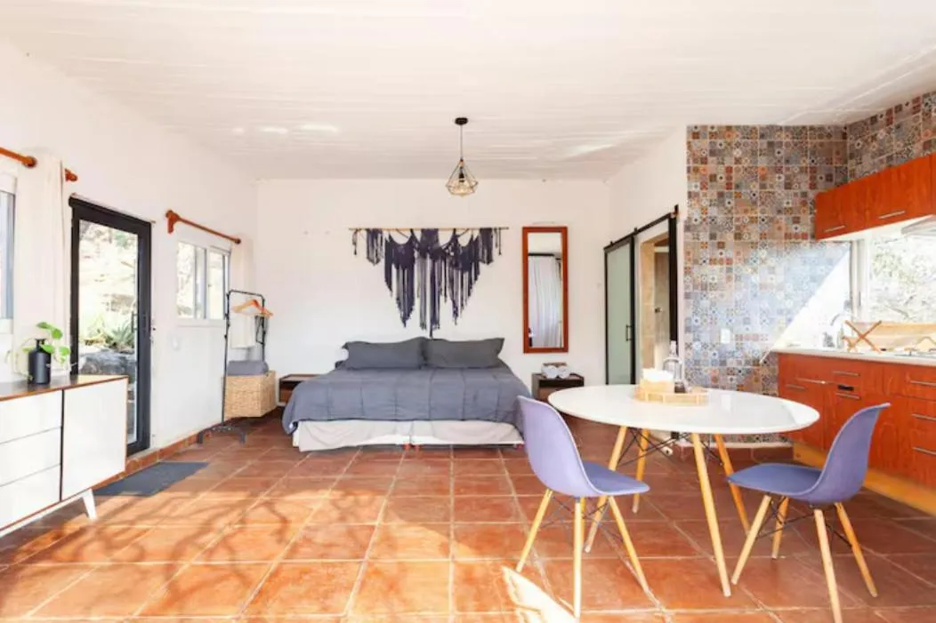 Bed in Amara Tepoztlán