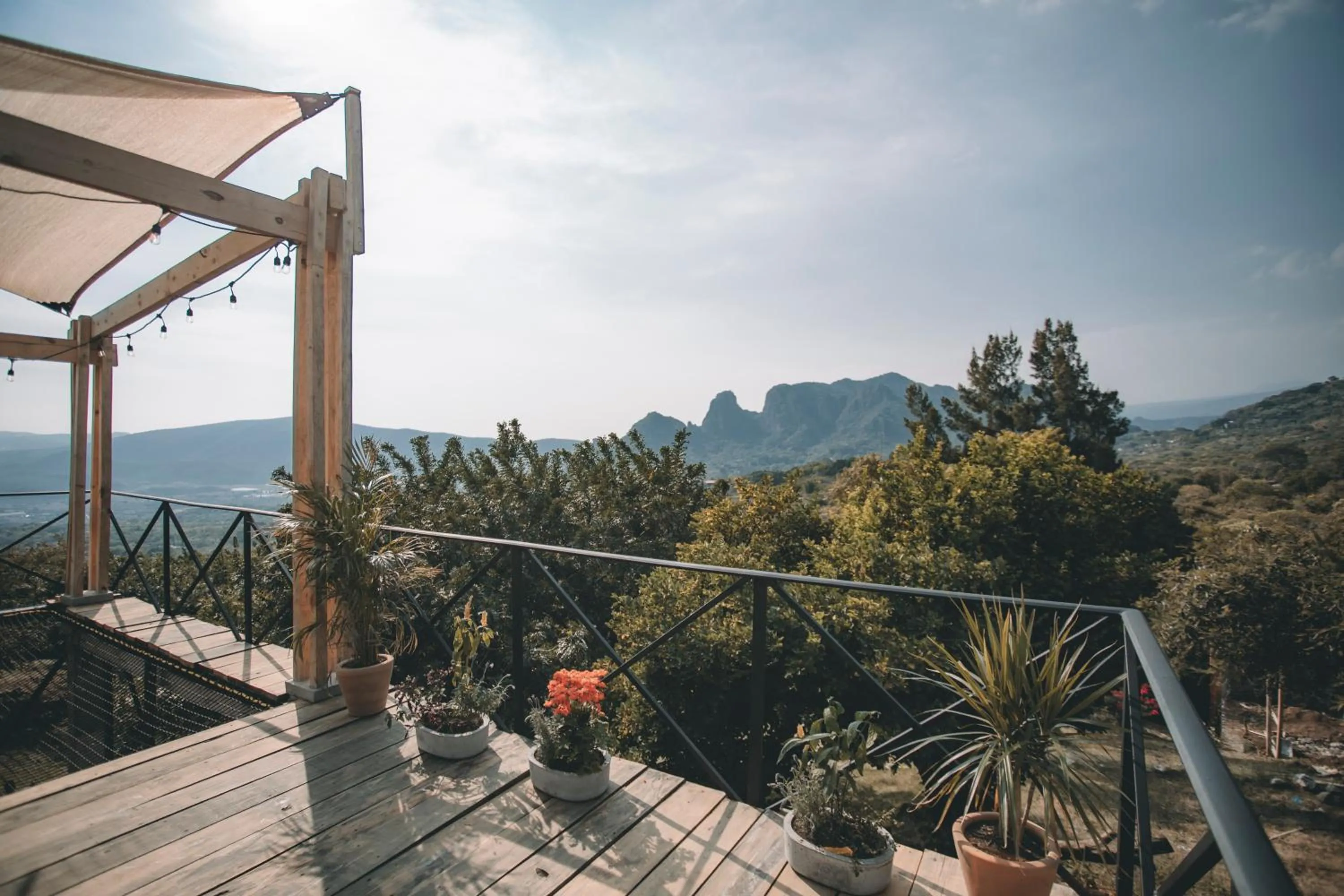 Balcony/Terrace in Amara Tepoztlán