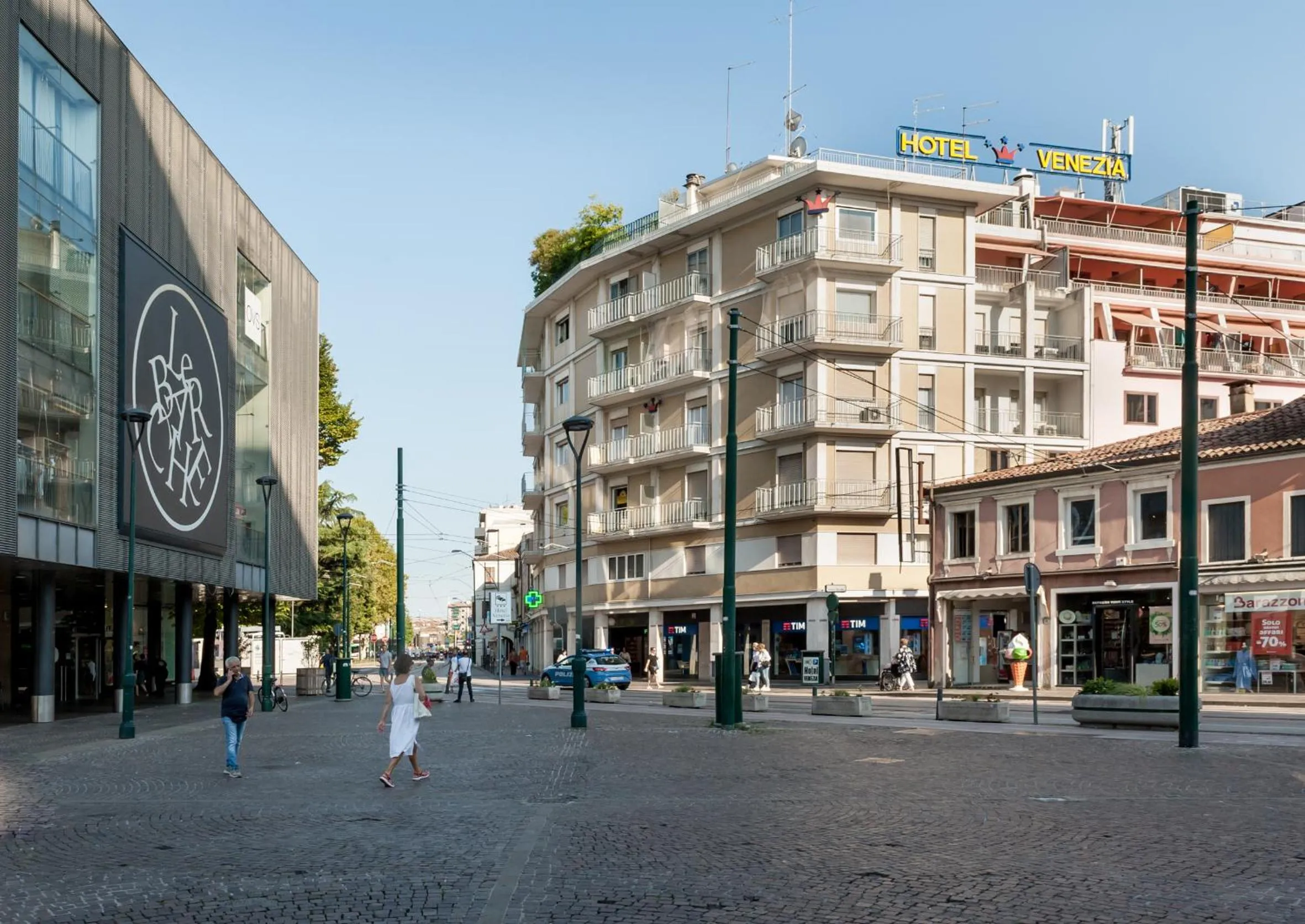 Facade/entrance in Hotel Venezia