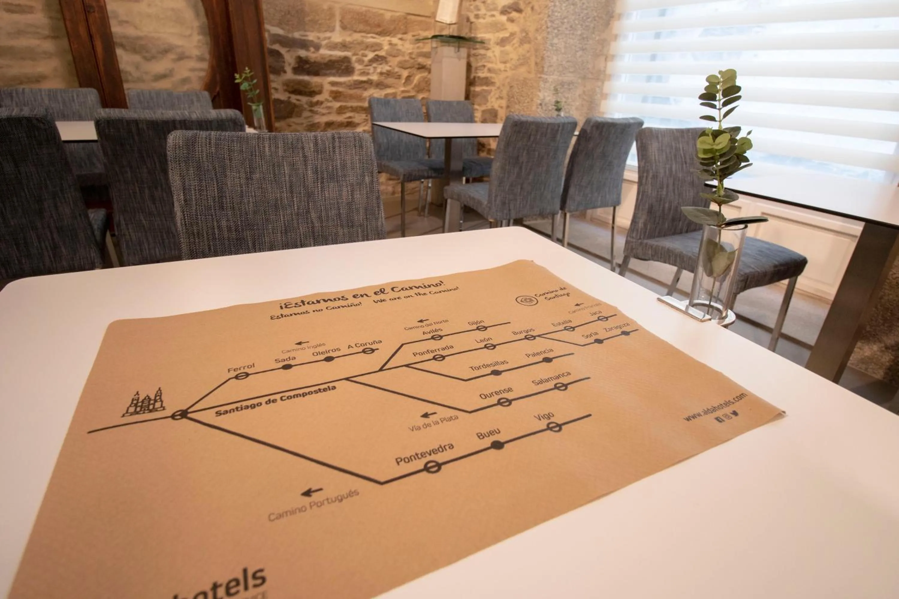 Buffet breakfast in Hotel Alda San Bieito