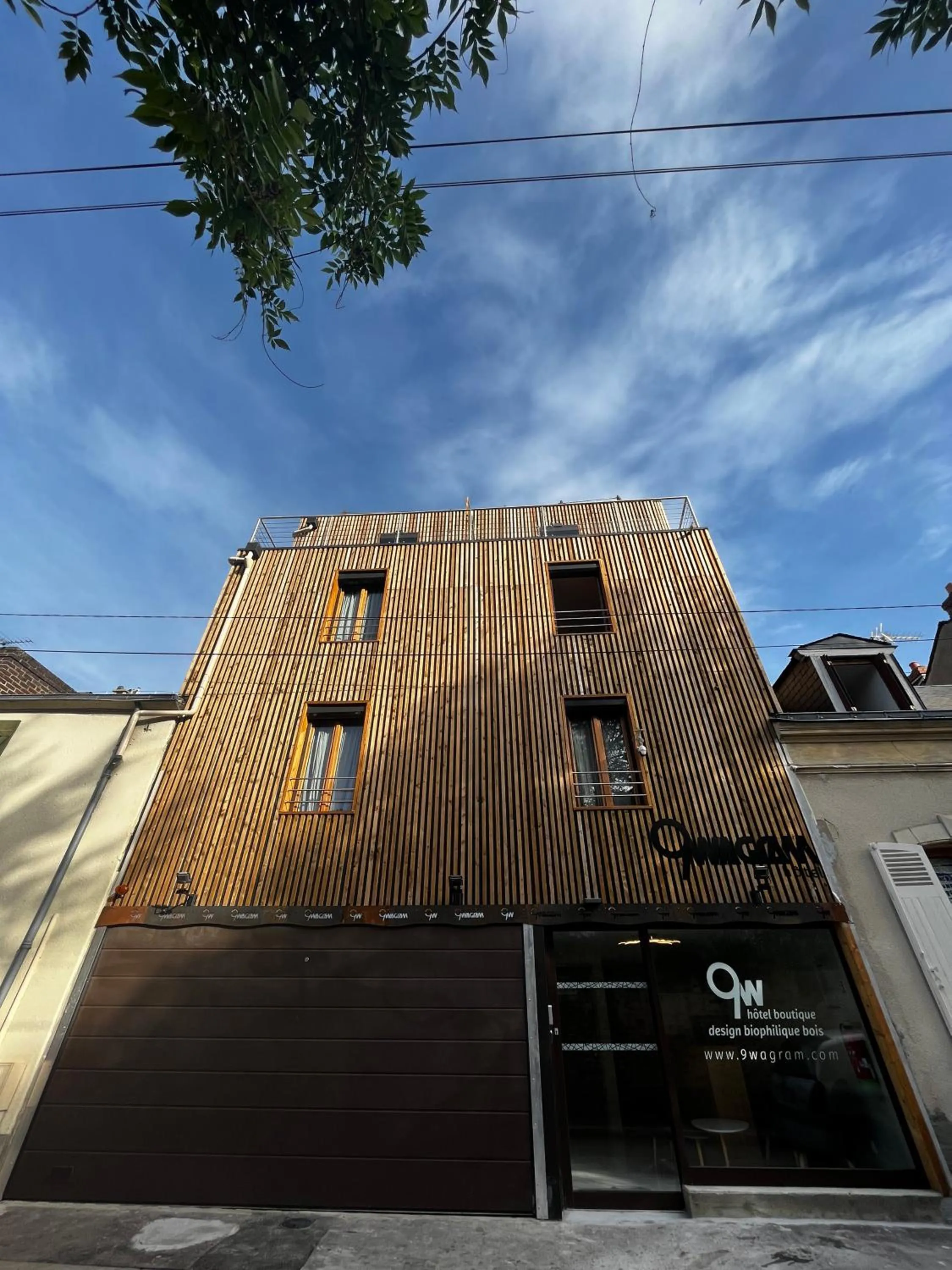 Property building in 9WAGRAM Hotel Boutique