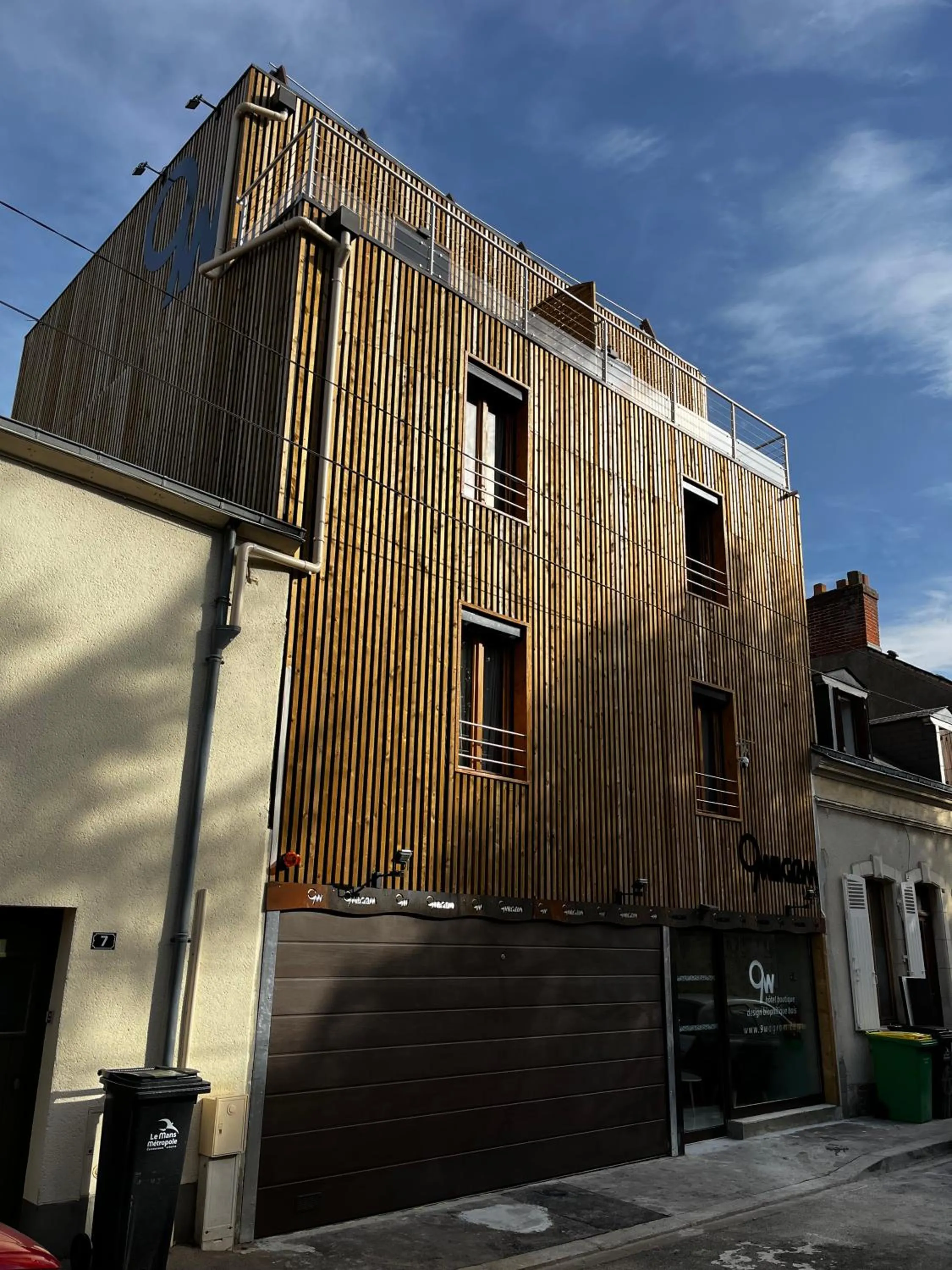 Property building in 9WAGRAM Hotel Boutique