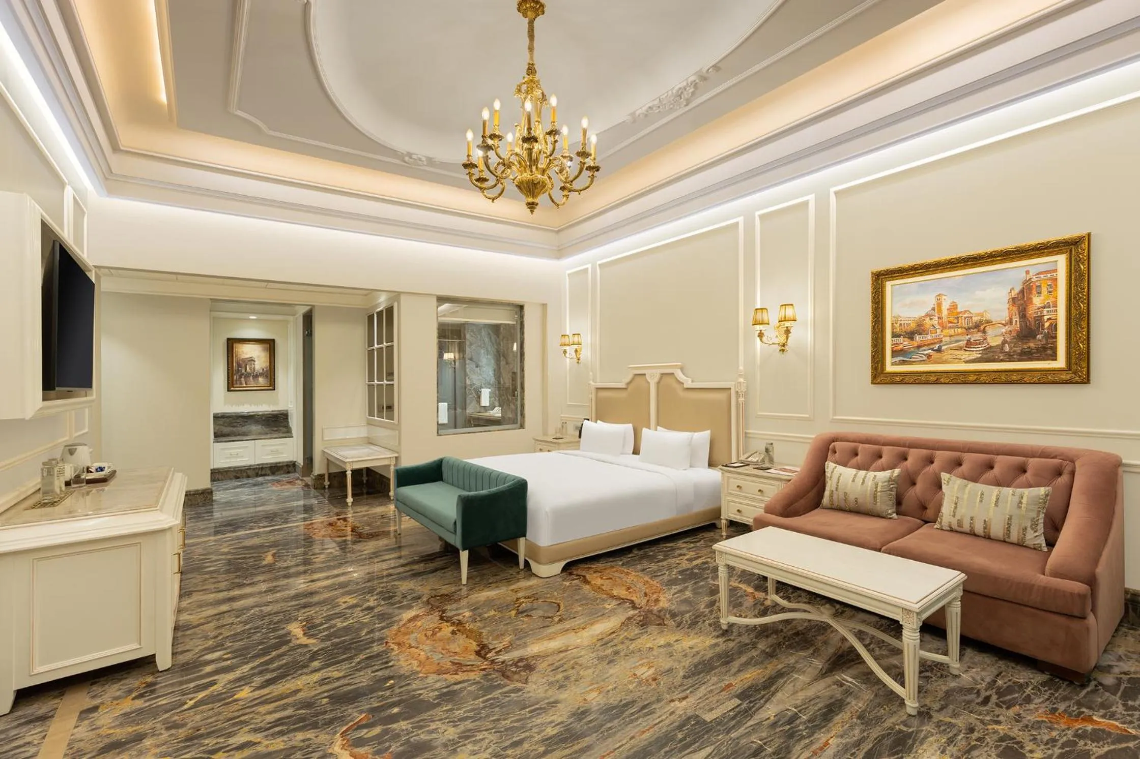 Photo of the whole room, Bed in Hotel Hillock Ahmedabad