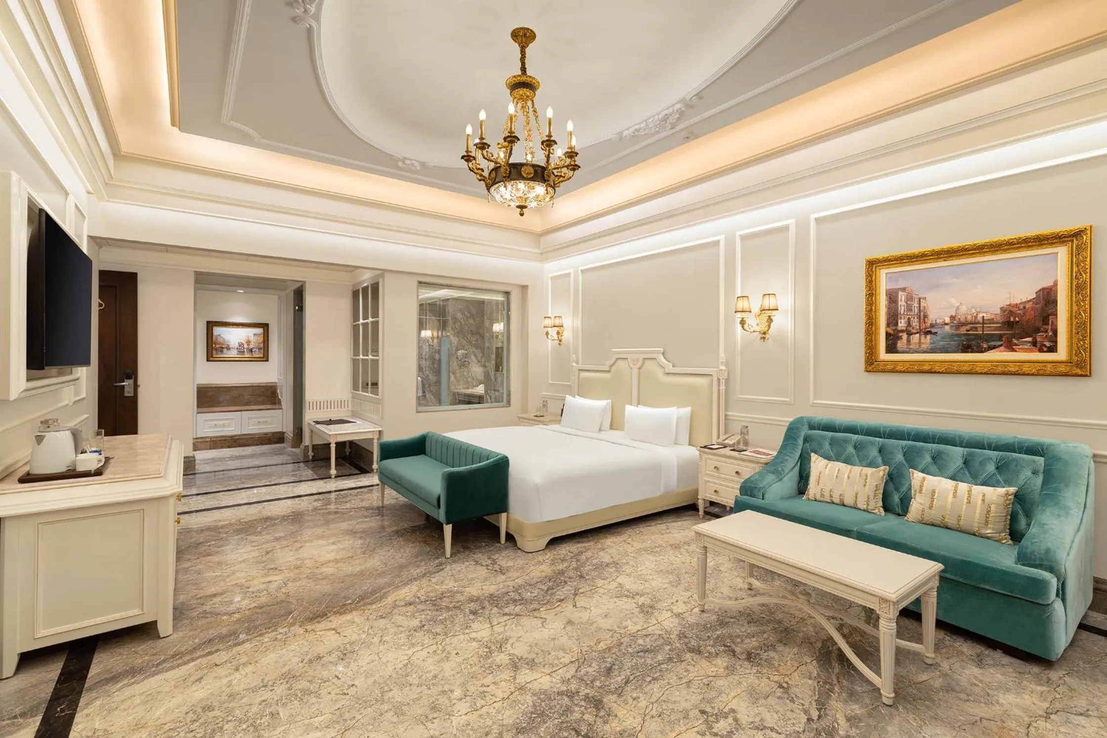 Bedroom, Bed in Hotel Hillock Ahmedabad