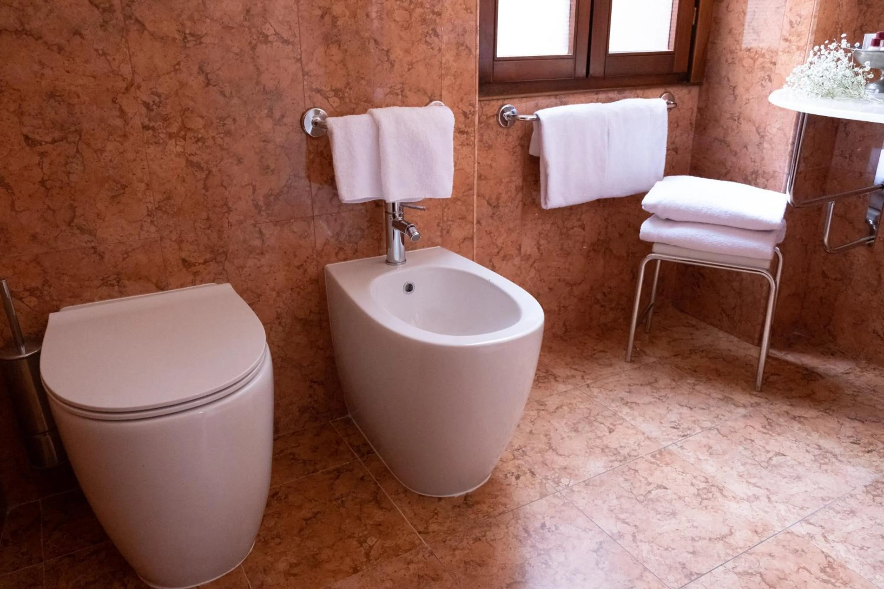 Bathroom in Palazzo Schiavoni Residenza d'epoca & Suite-Apartments