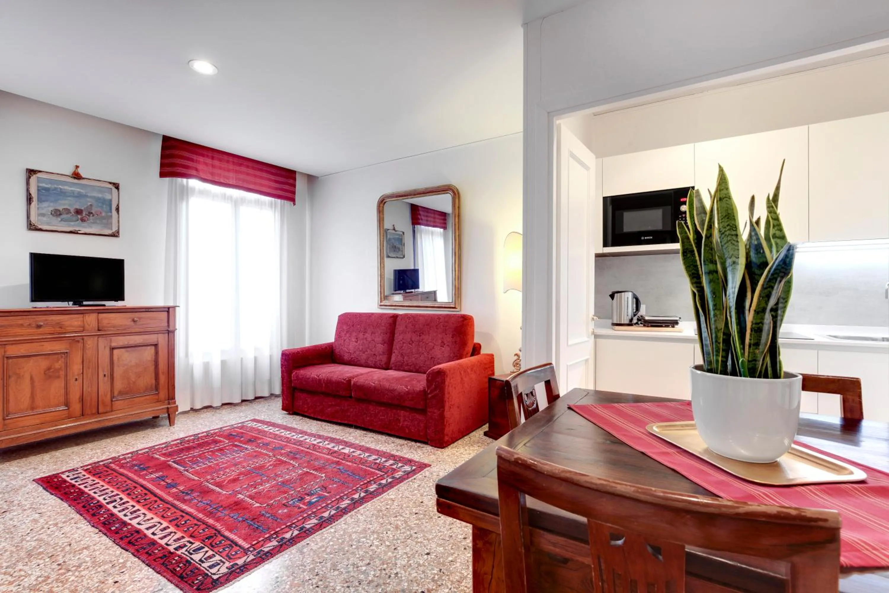 Living room in Palazzo Schiavoni Residenza d'epoca & Suite-Apartments