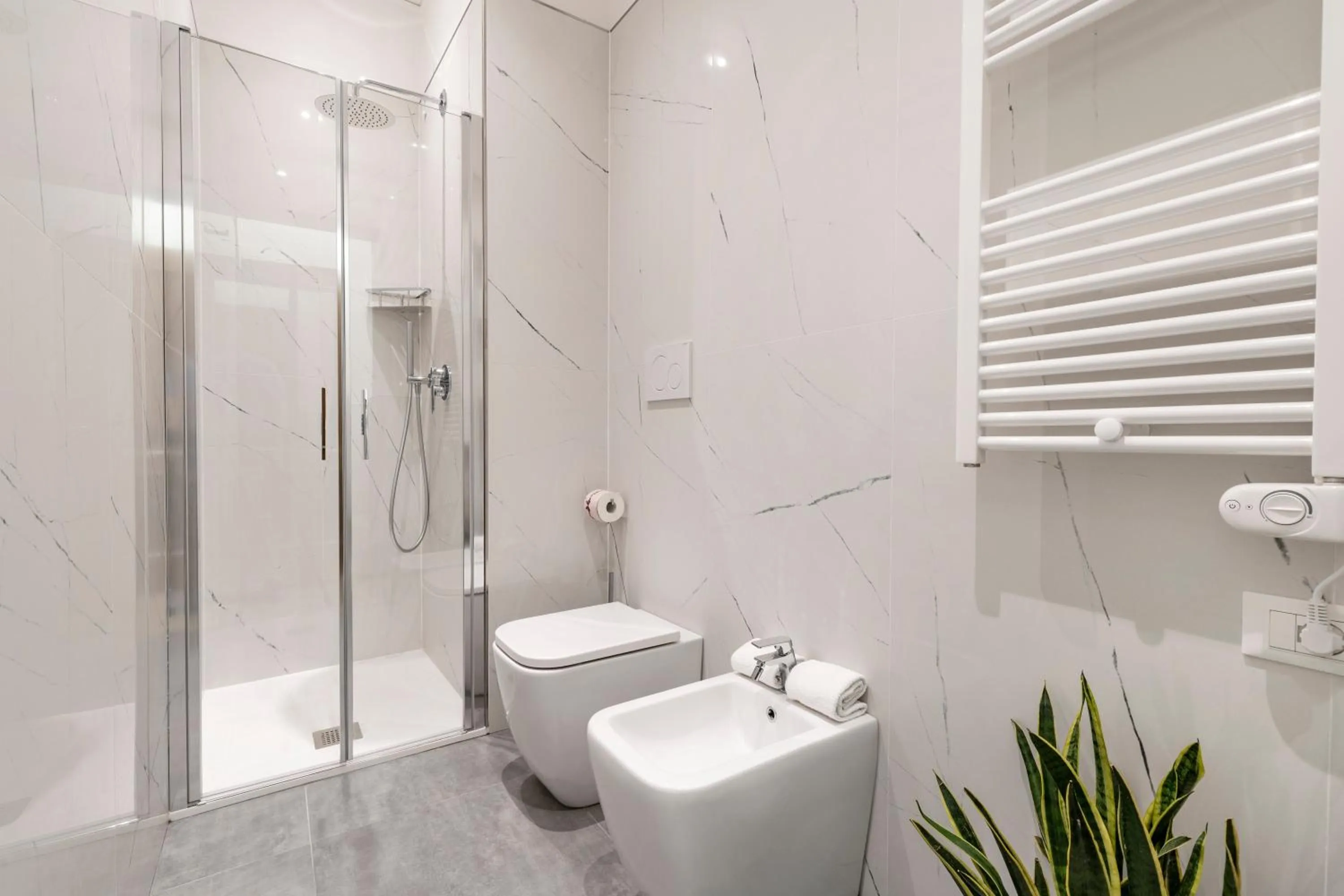 Shower in Palazzo Schiavoni Residenza d'epoca & Suite-Apartments