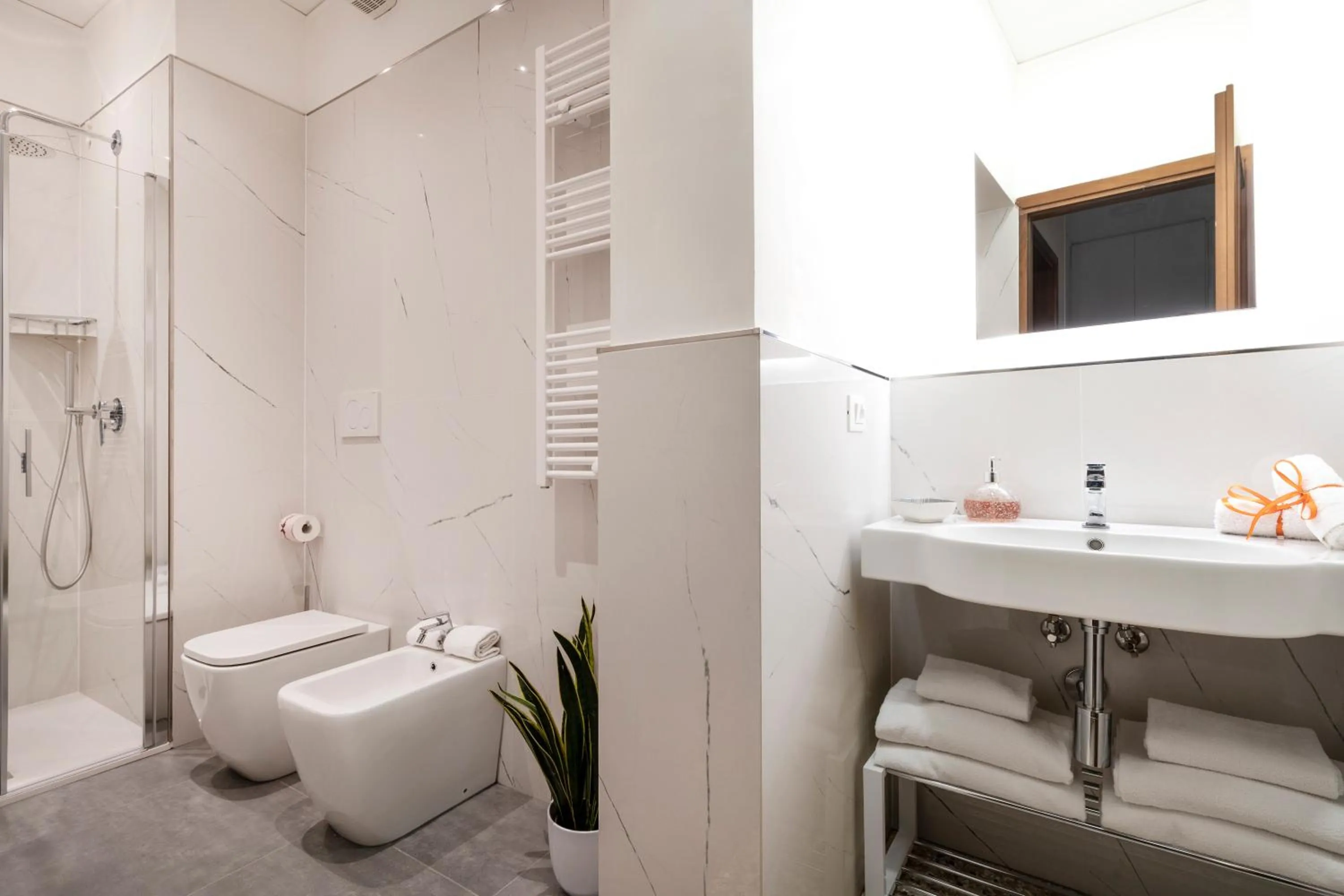 Shower in Palazzo Schiavoni Residenza d'epoca & Suite-Apartments