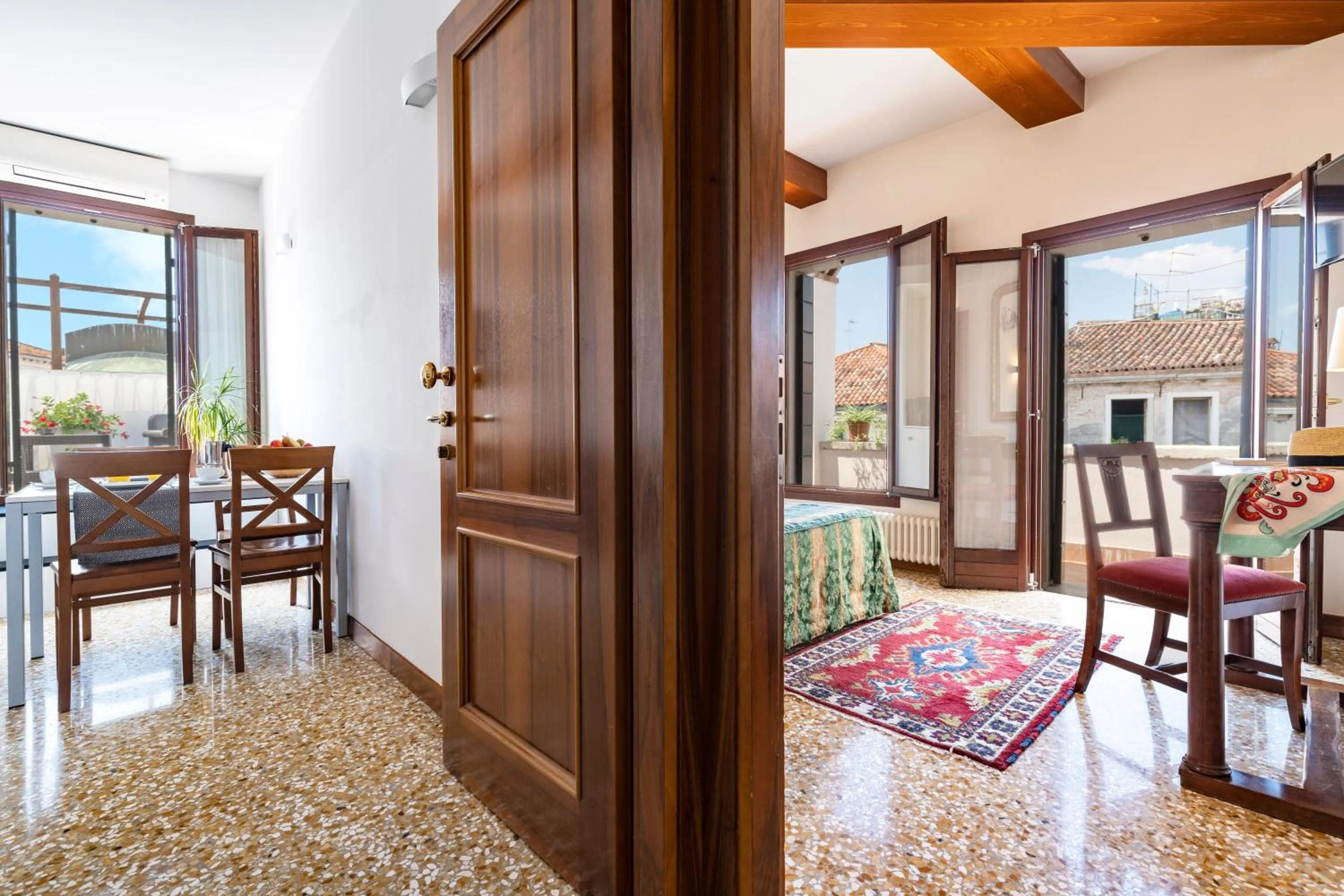 Balcony/Terrace in Palazzo Schiavoni Residenza d'epoca & Suite-Apartments