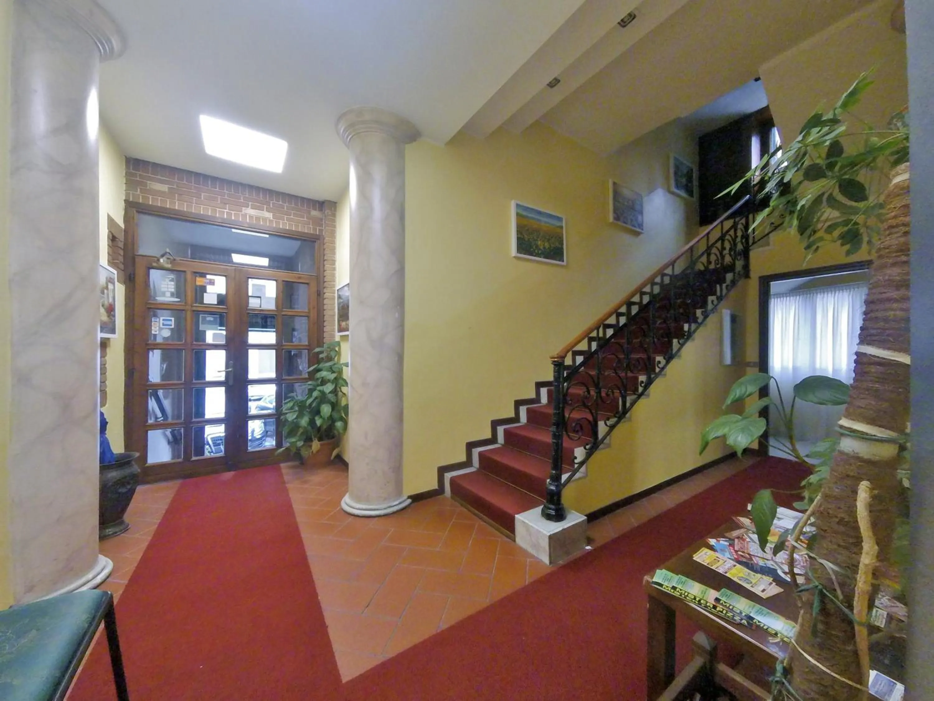 Lobby or reception in Hotel Trentina