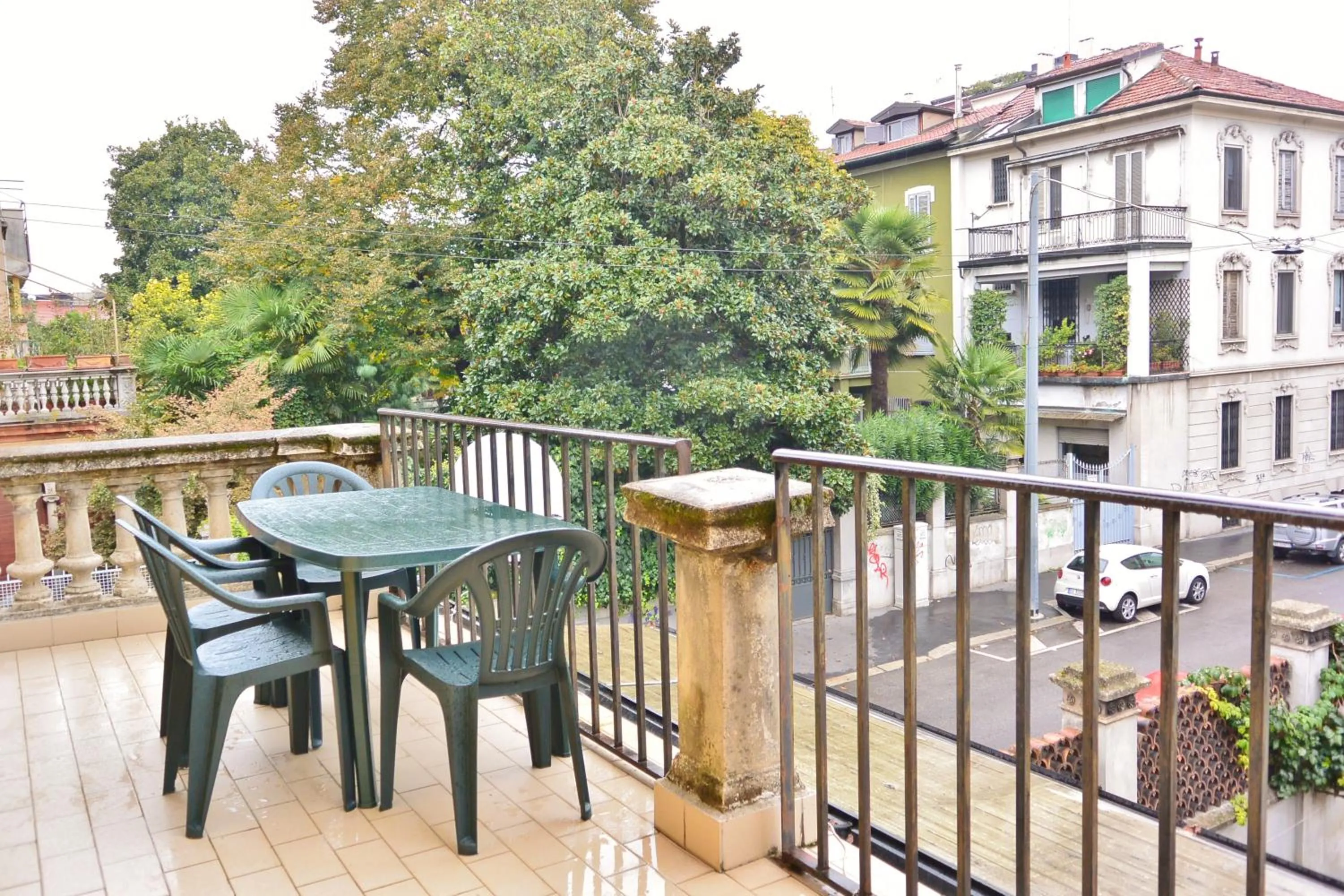 Balcony/Terrace in Hotel Trentina