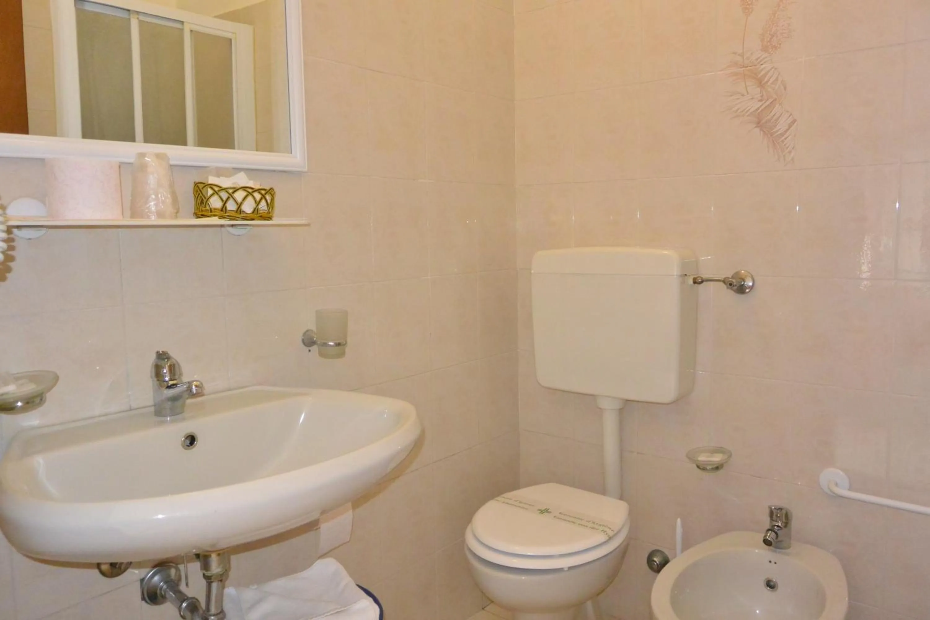 Bathroom in Hotel Trentina