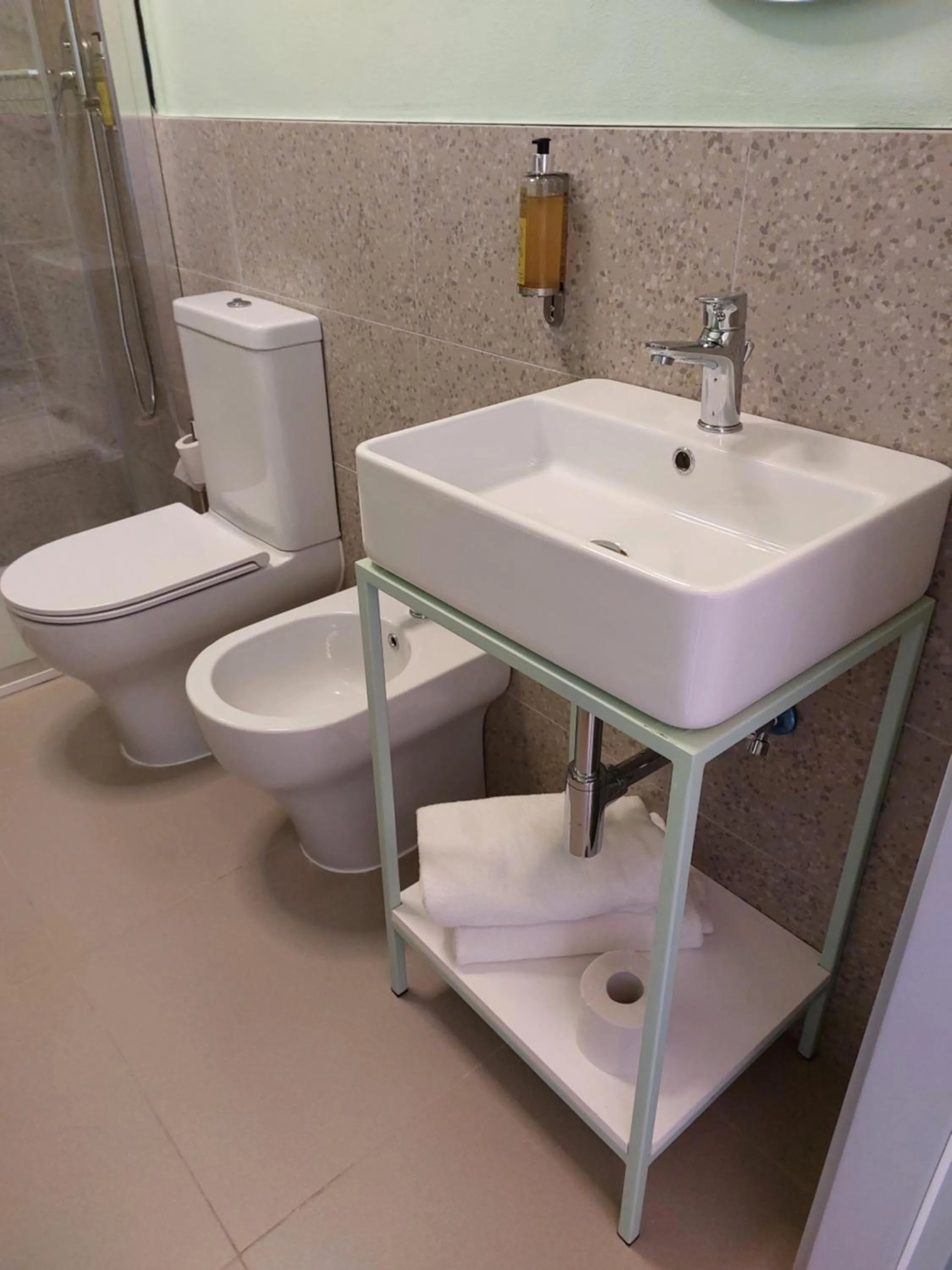Toilet in Hotel Fiorita