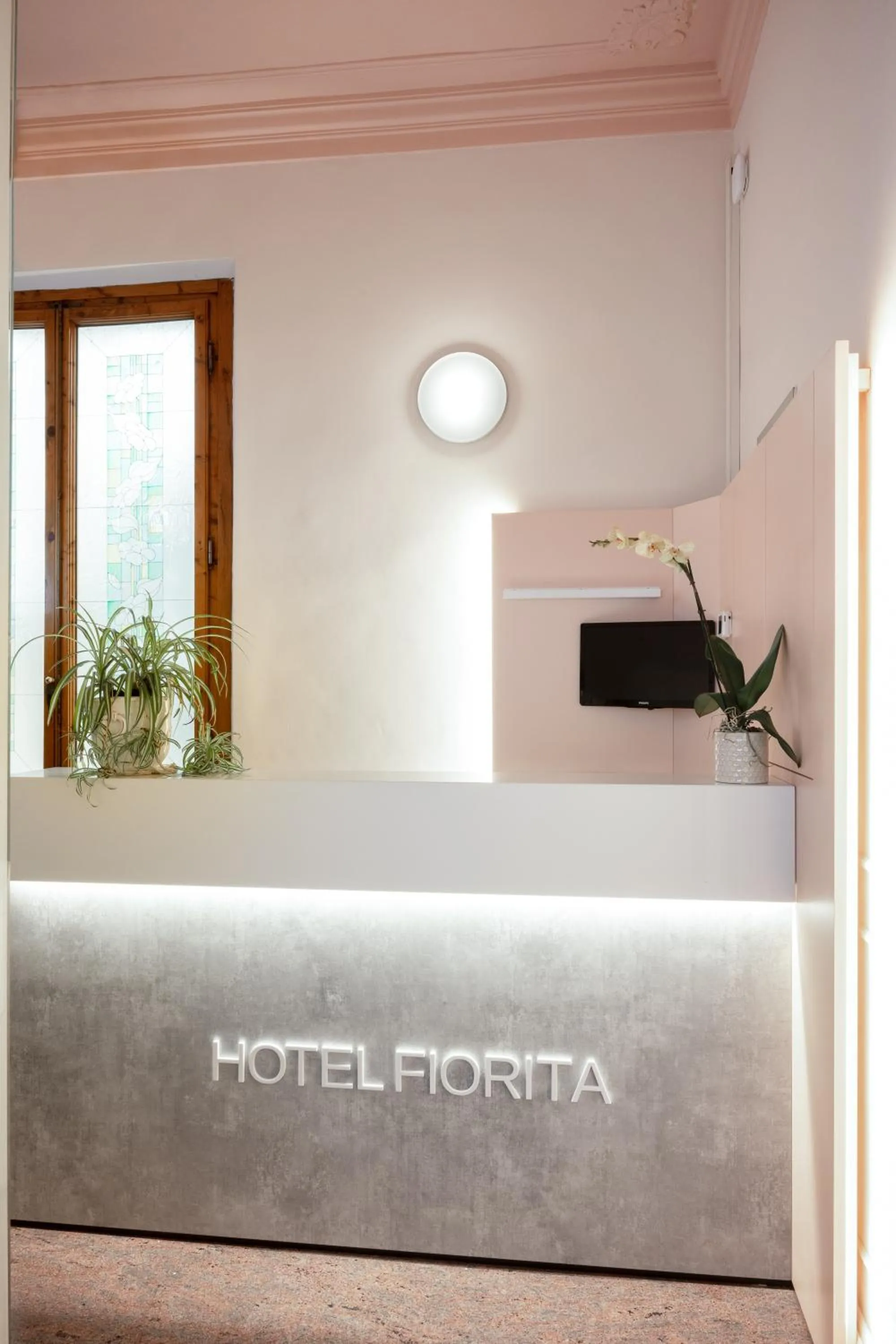 Lobby or reception in Hotel Fiorita