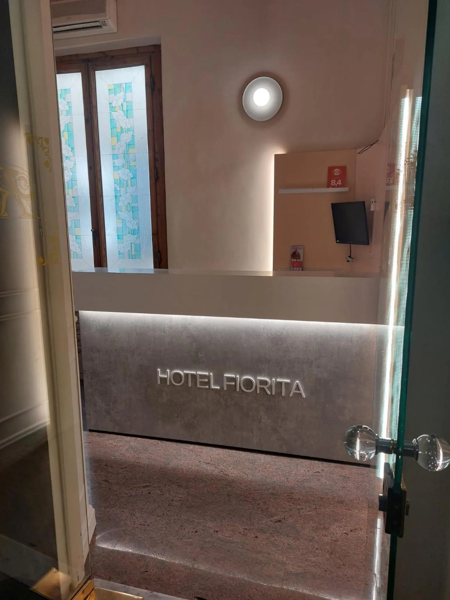 Lobby or reception in Hotel Fiorita