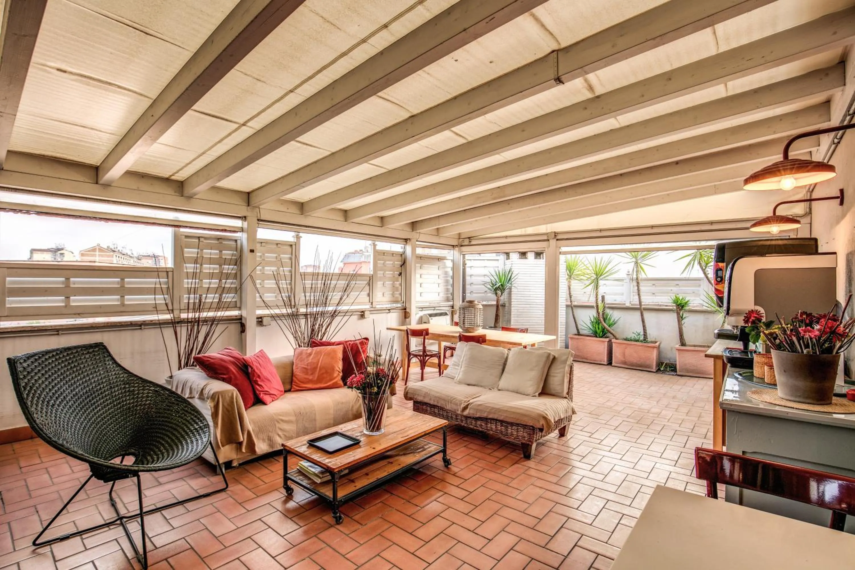 Balcony/Terrace in City Guest House