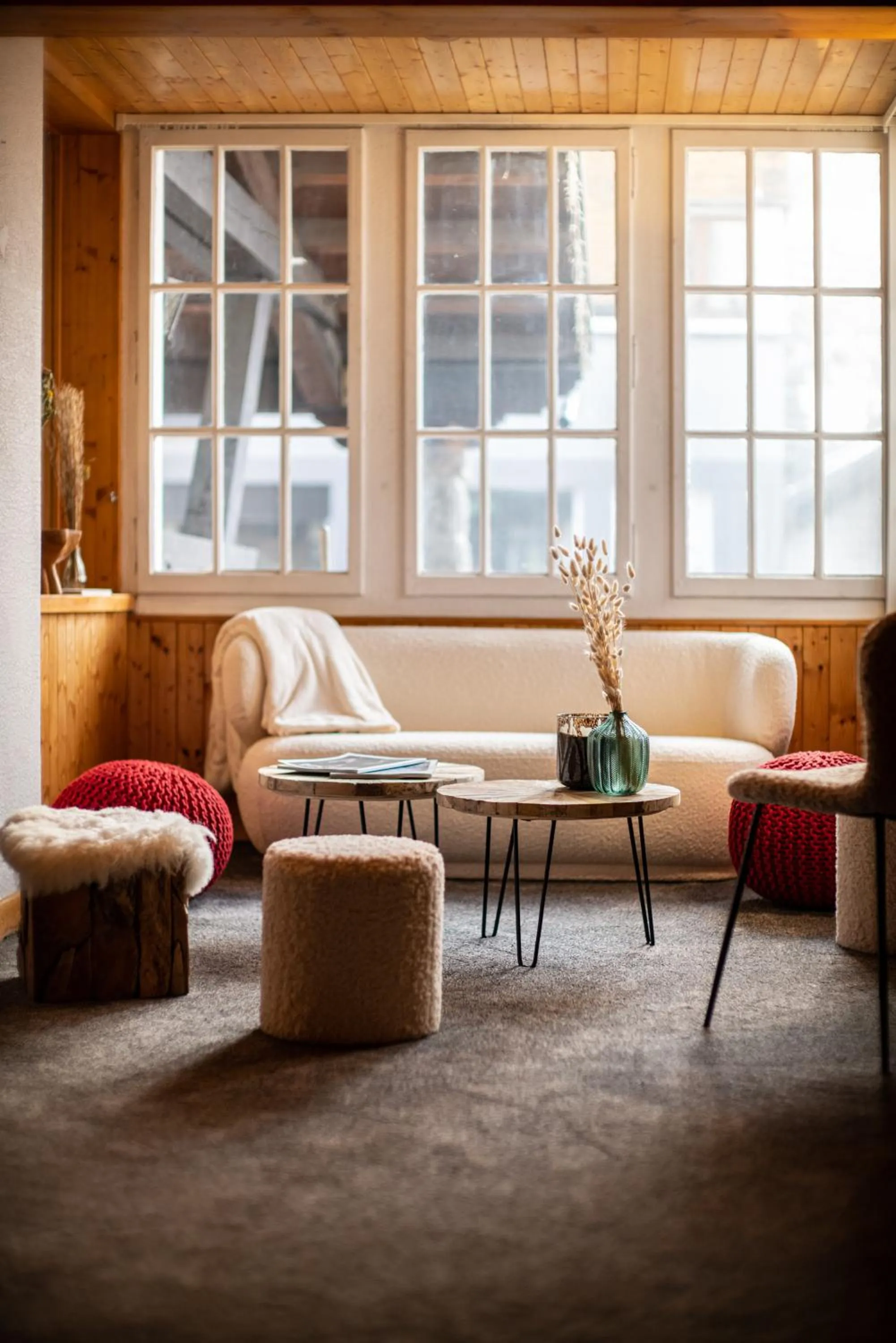 Lobby or reception in Le Chalet d'Antoine - Centre de Megève