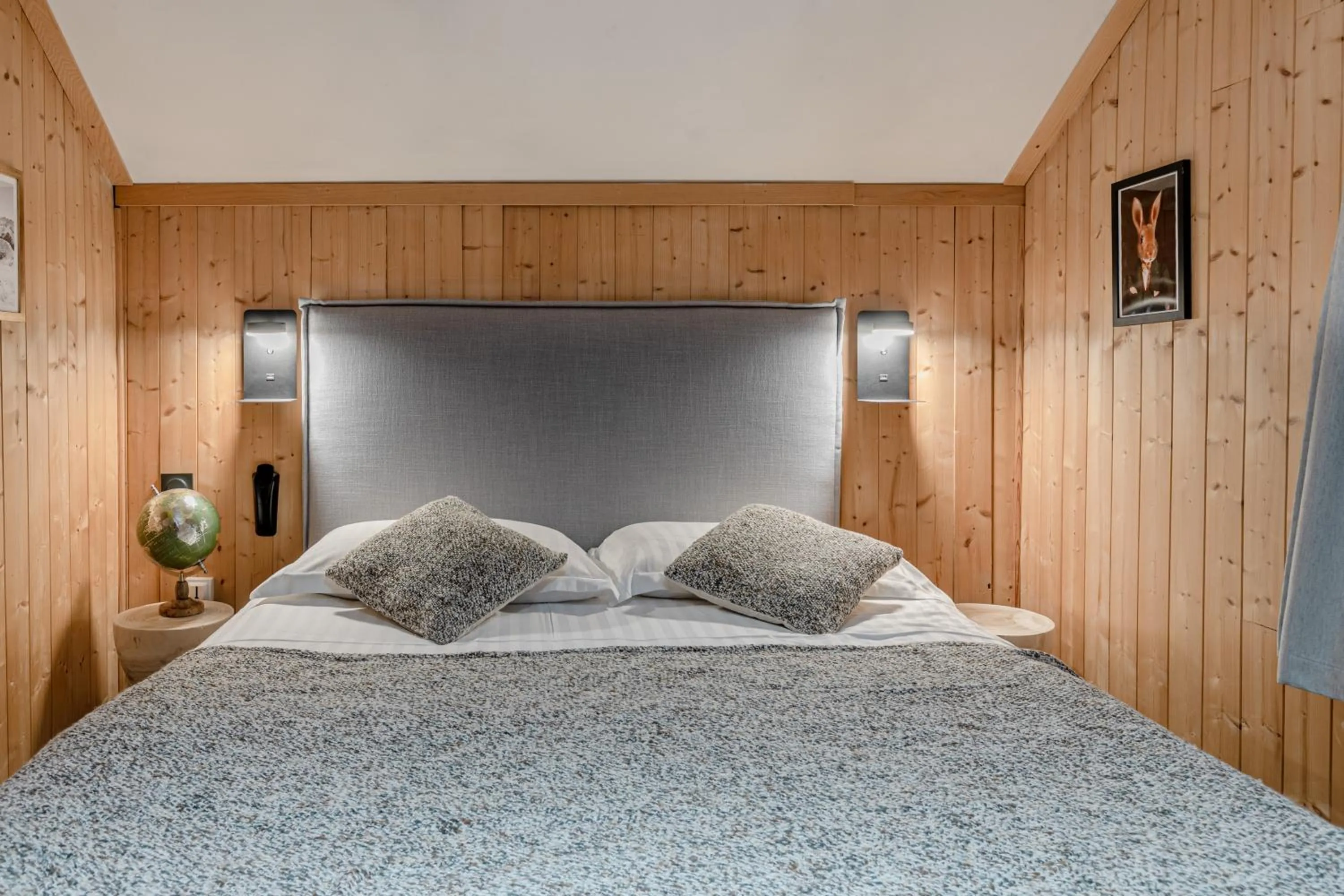 Bed in Le Chalet d'Antoine - Centre de Megève