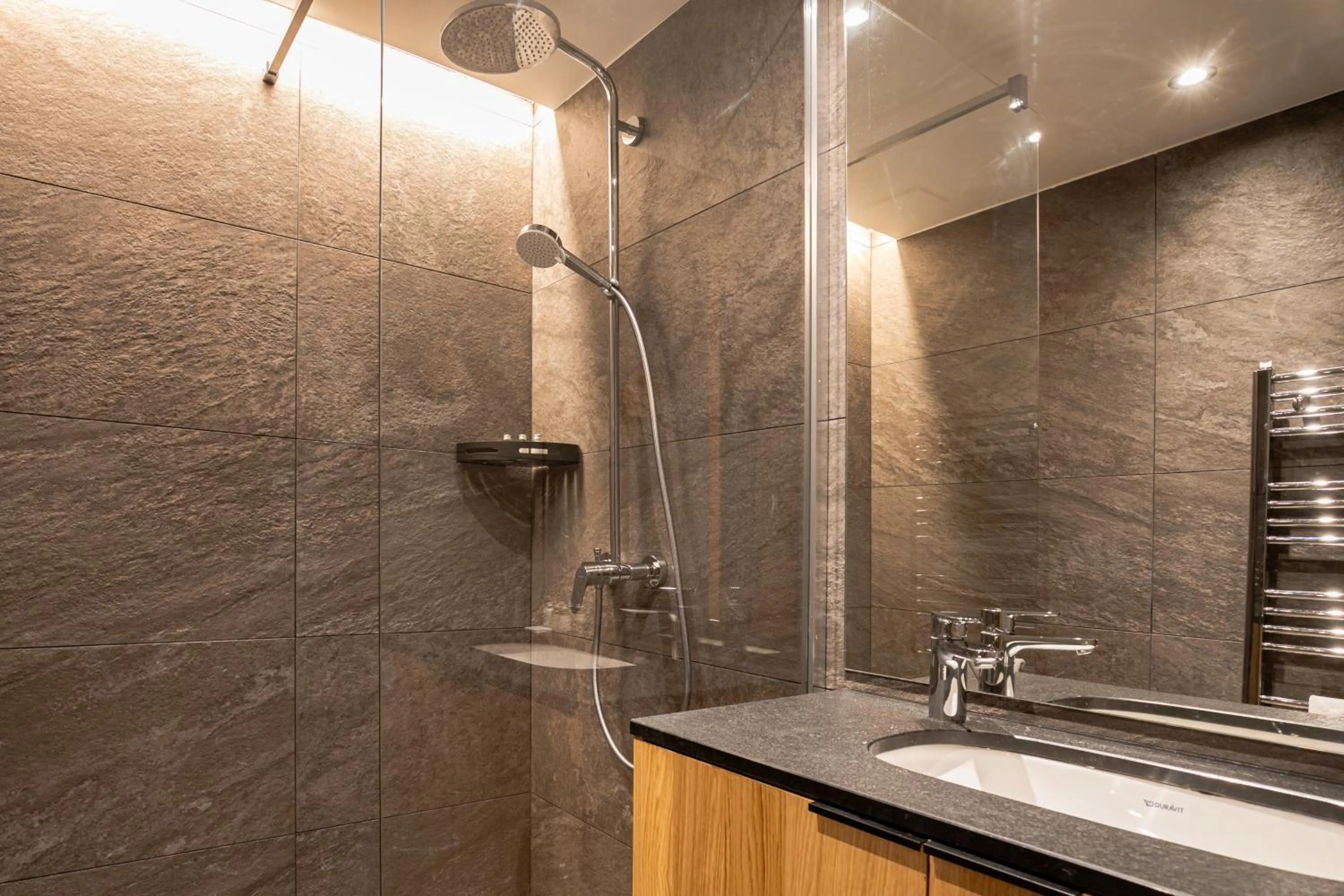 Shower in Le Chalet d'Antoine - Centre de Megève