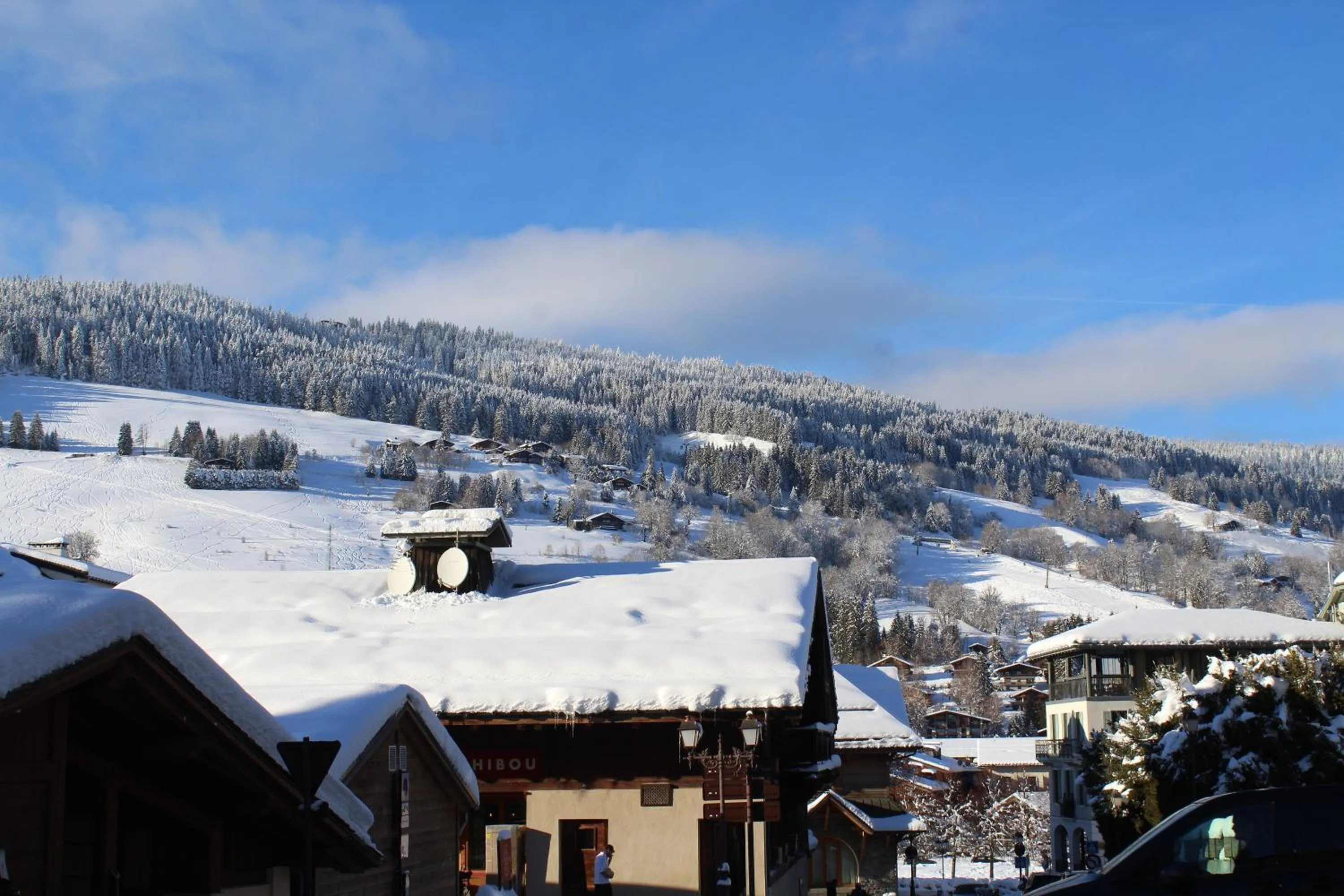 Mountain view in Le Chalet d'Antoine - Centre de Megève