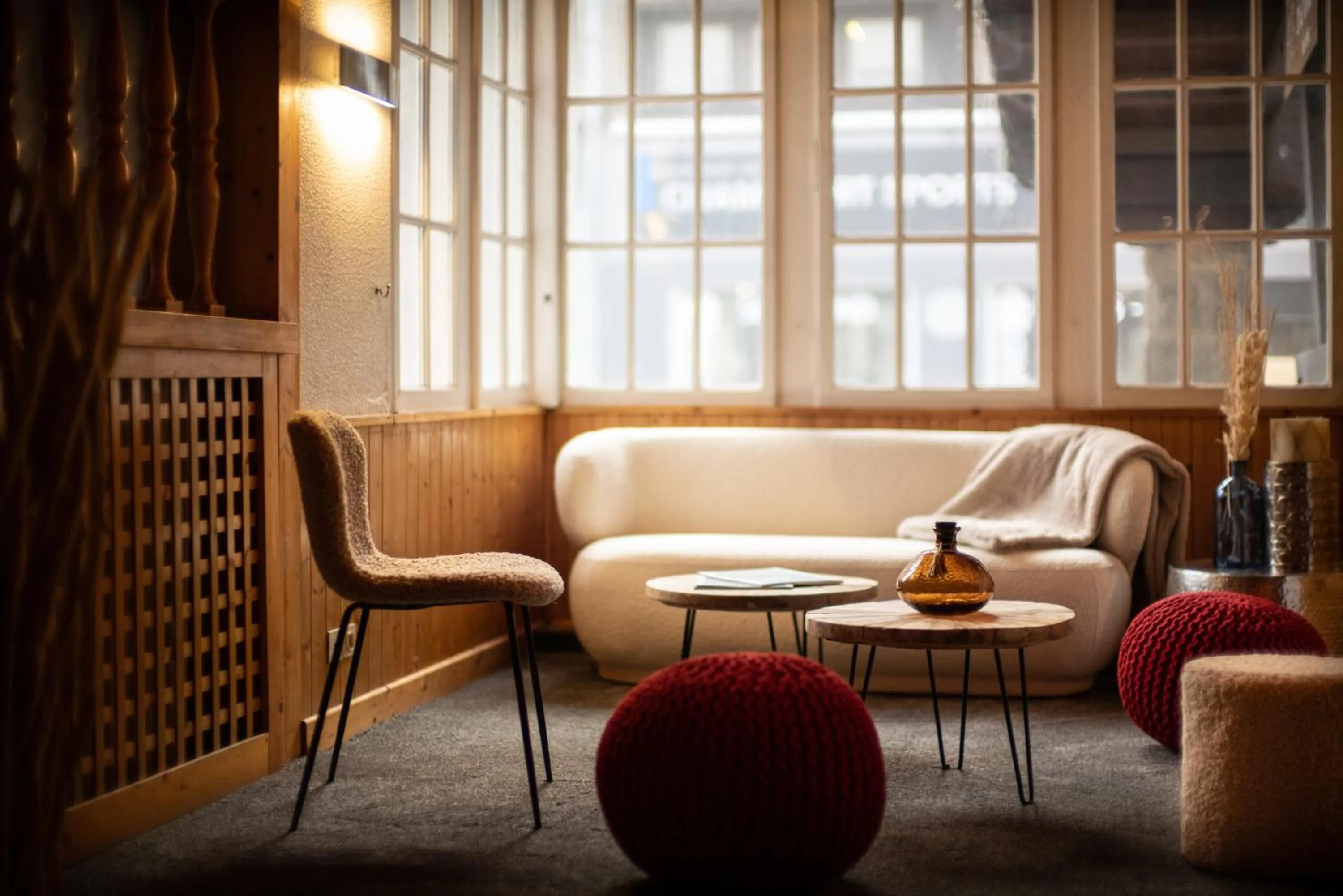 Lobby or reception in Le Chalet d'Antoine - Centre de Megève