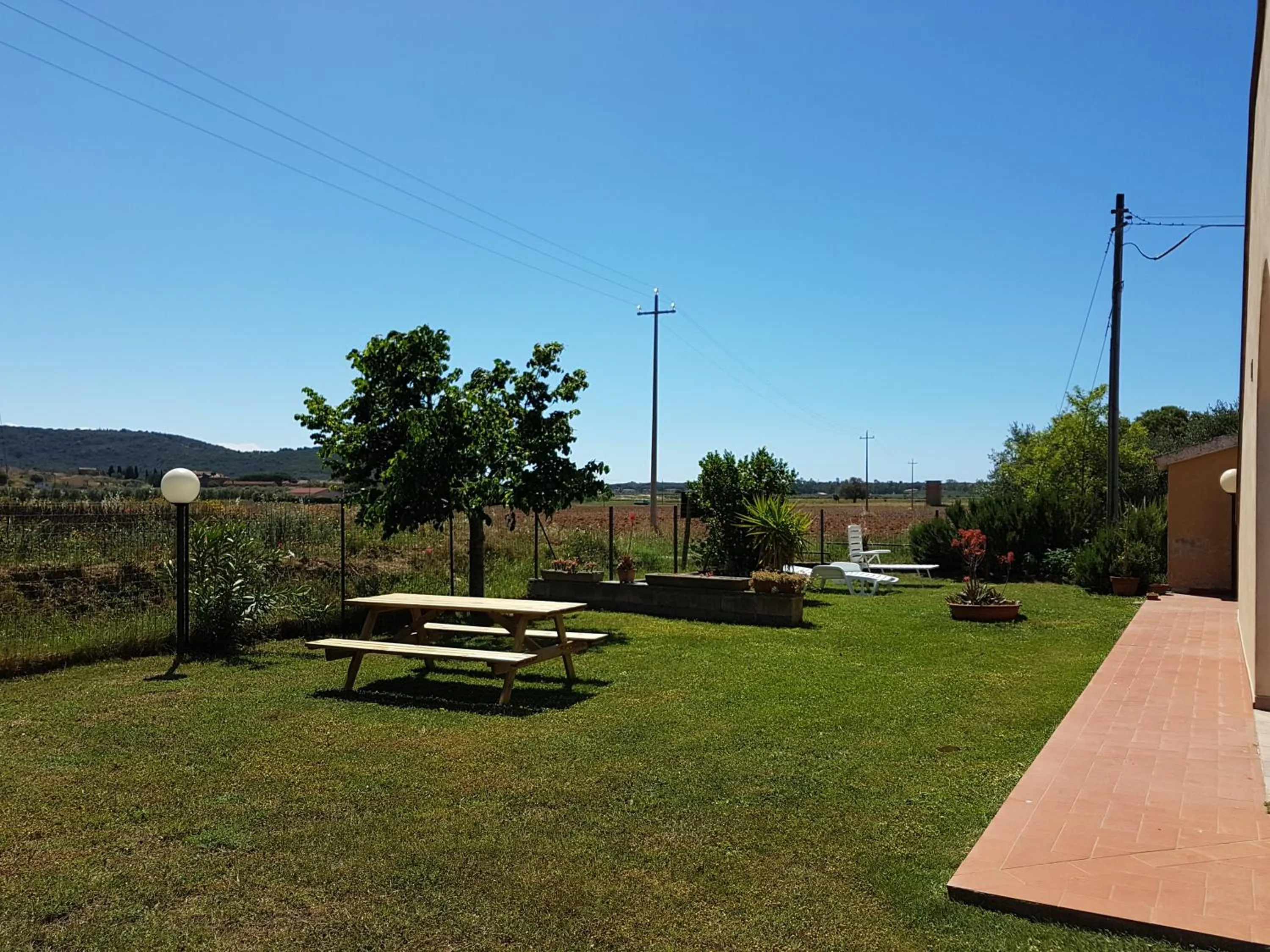 Garden view in Agriturismo S. Agostino