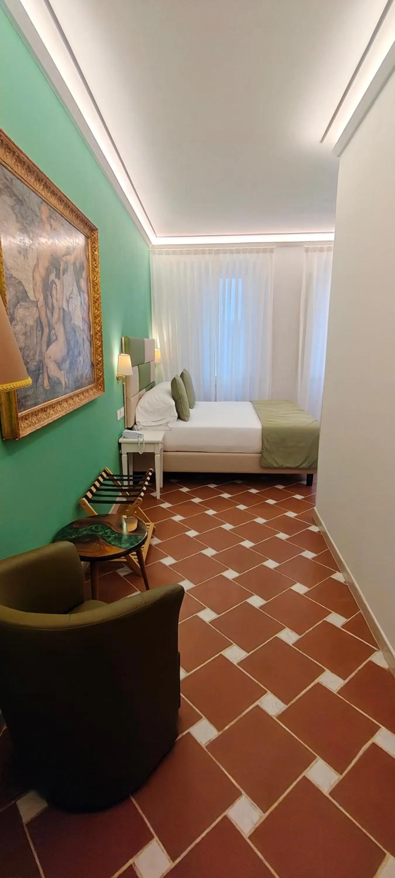 Bed in Hotel Atlantic Palace