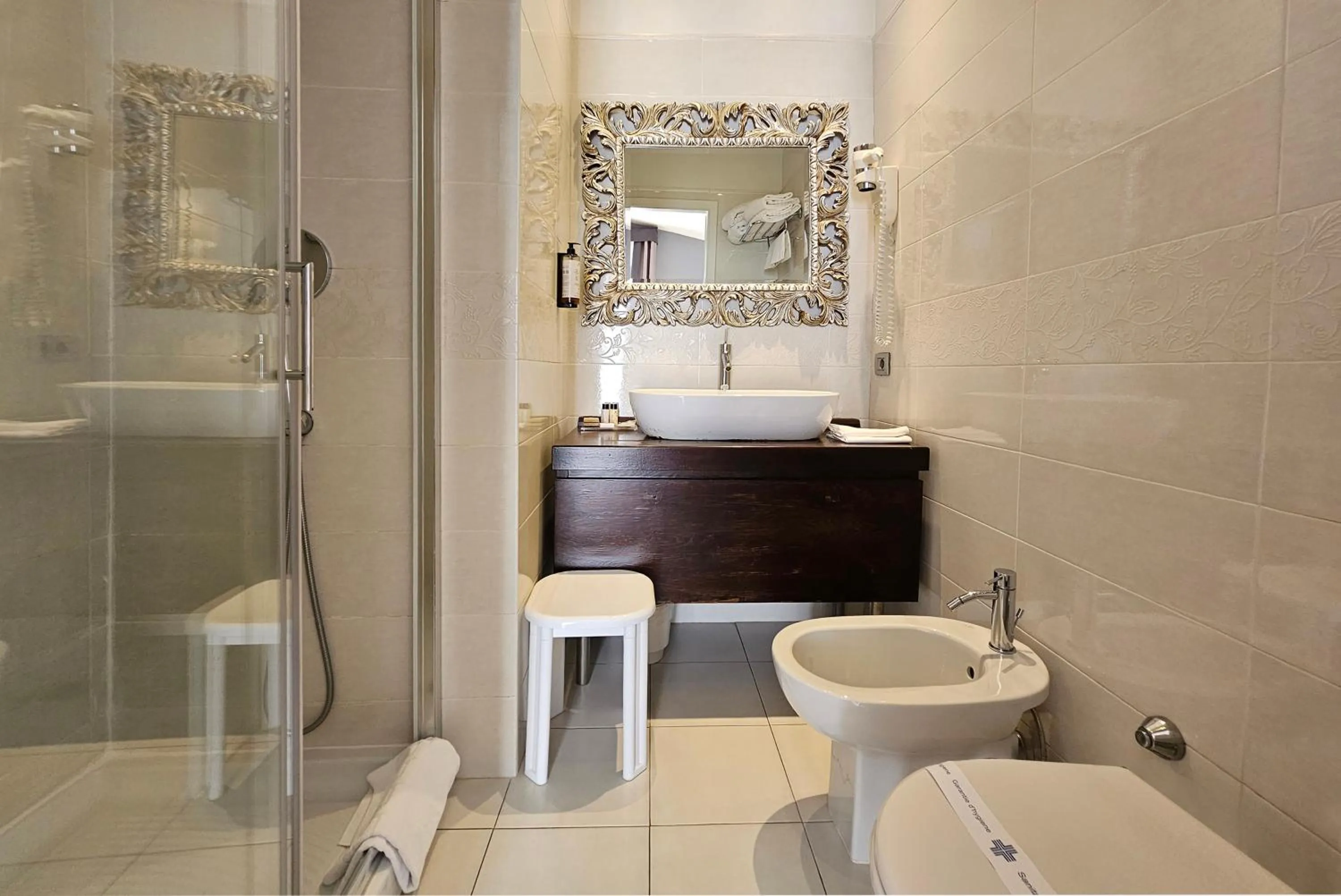 Bathroom in Hotel Atlantic Palace