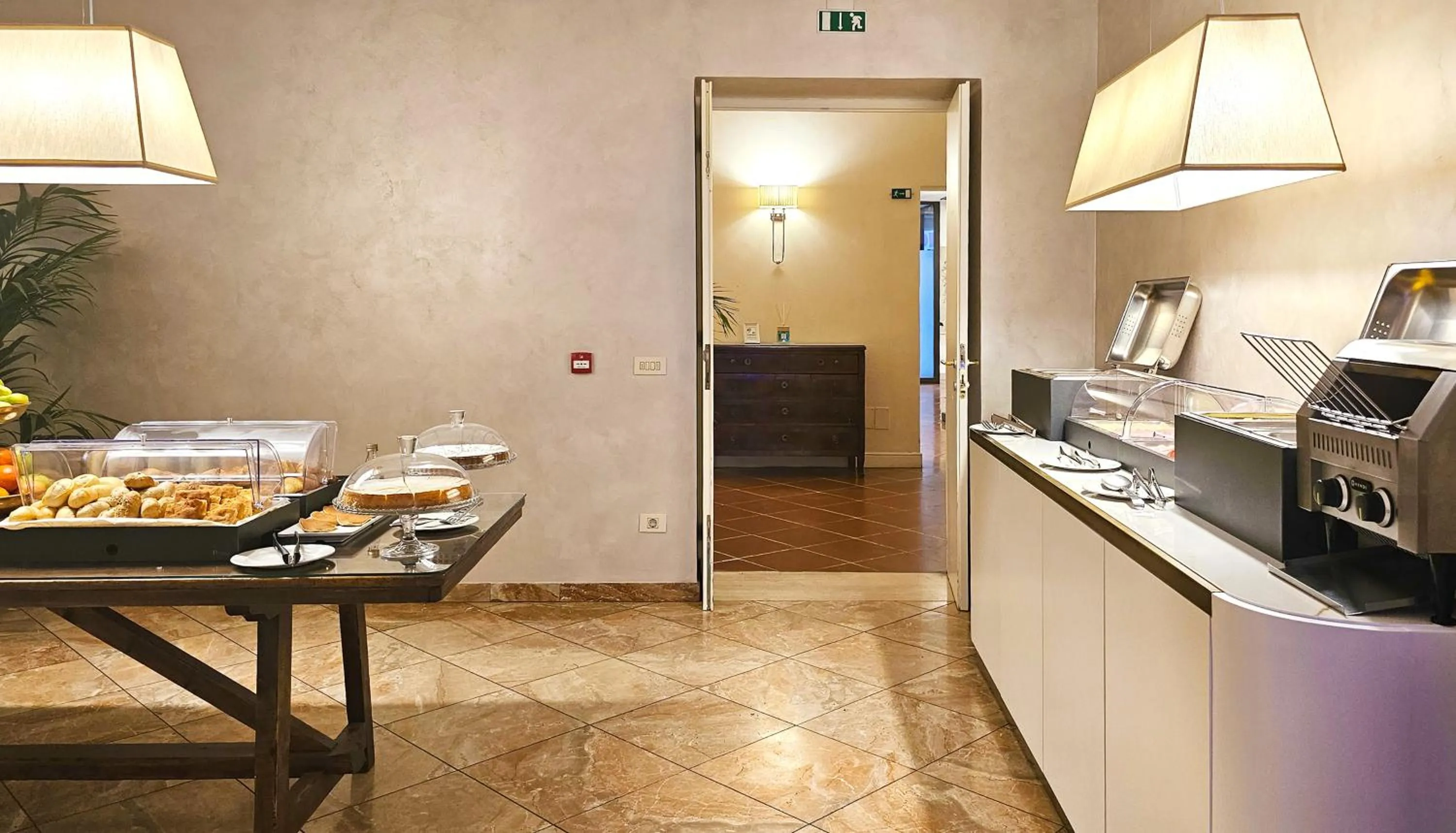 Buffet breakfast in Hotel Atlantic Palace