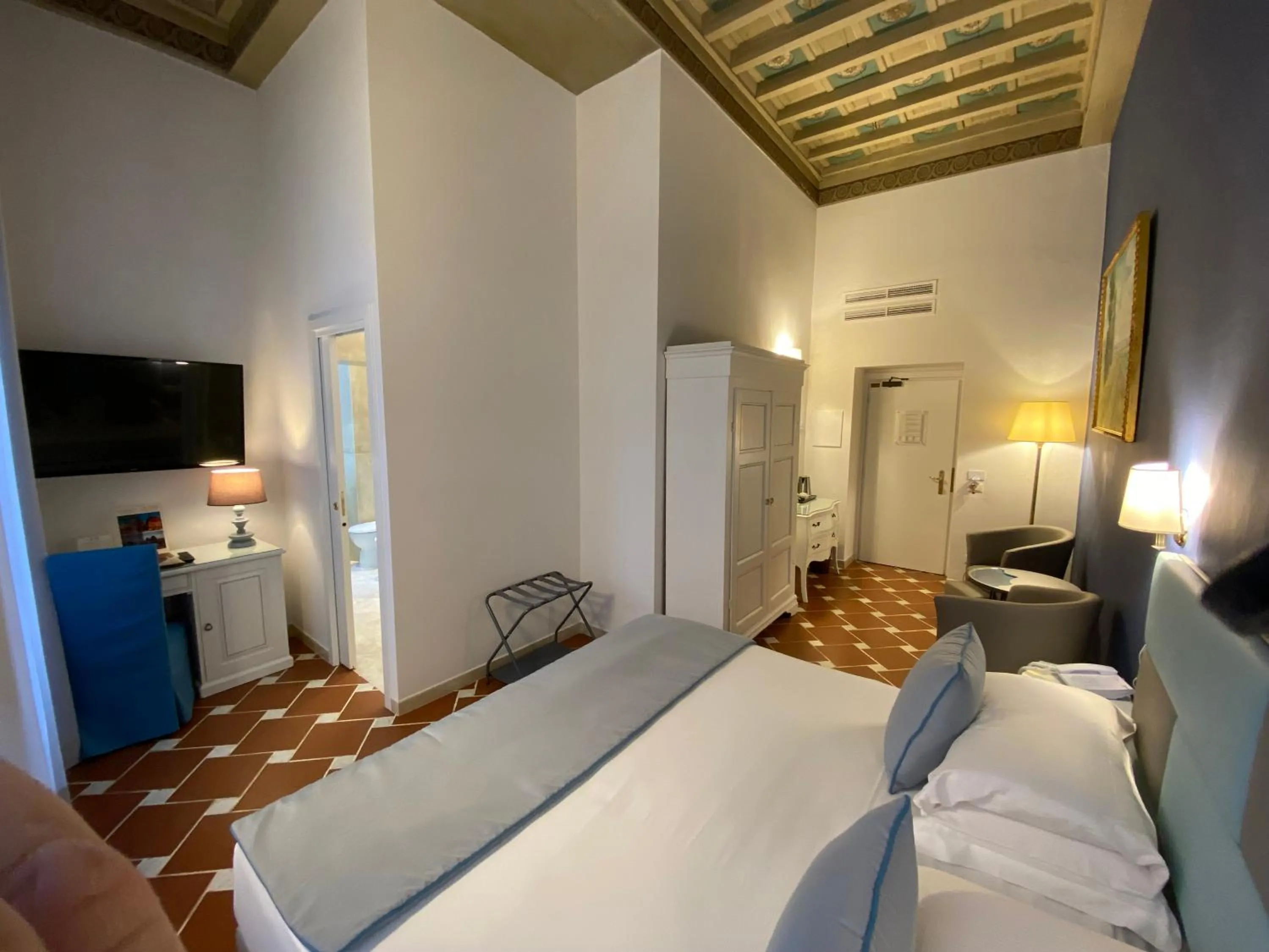 Bed in Hotel Atlantic Palace