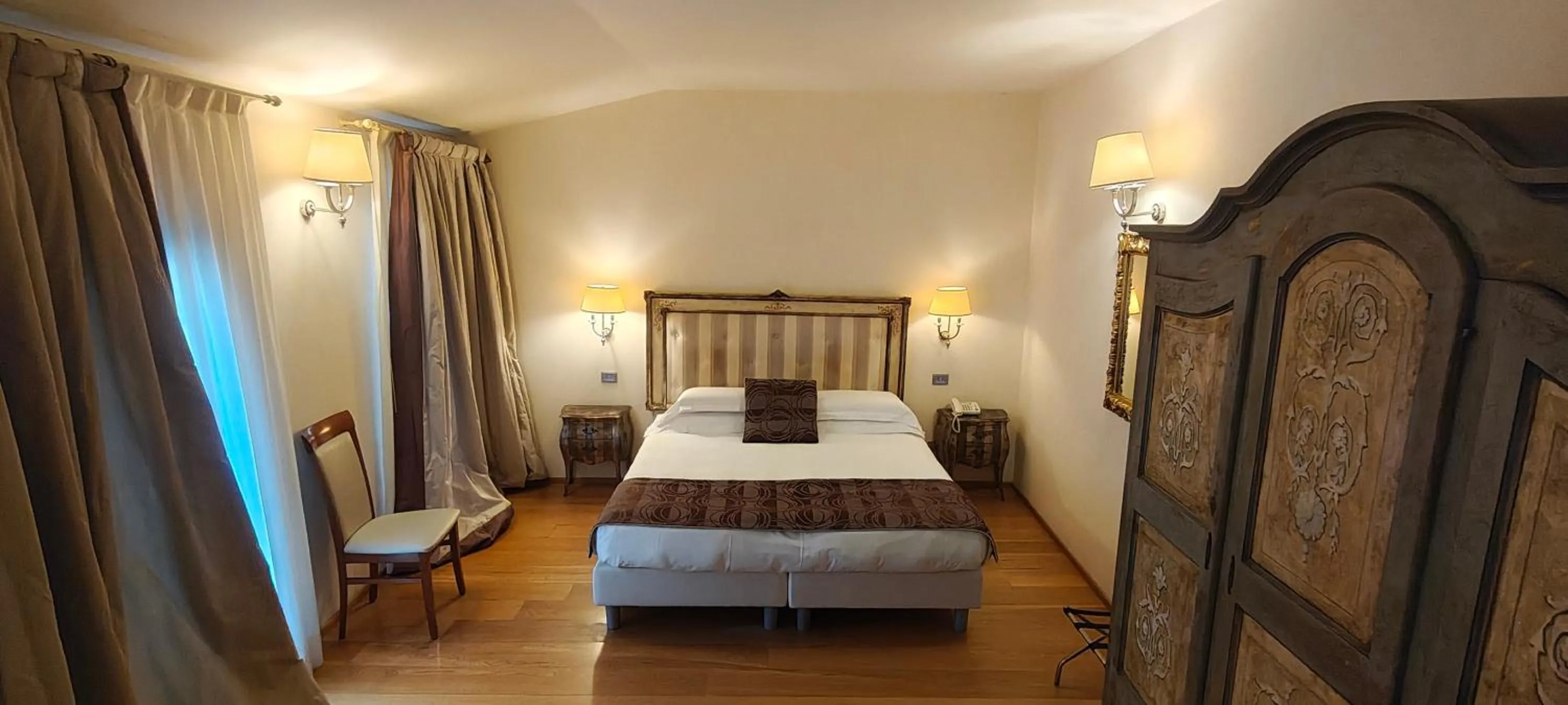 Bed in Hotel Atlantic Palace
