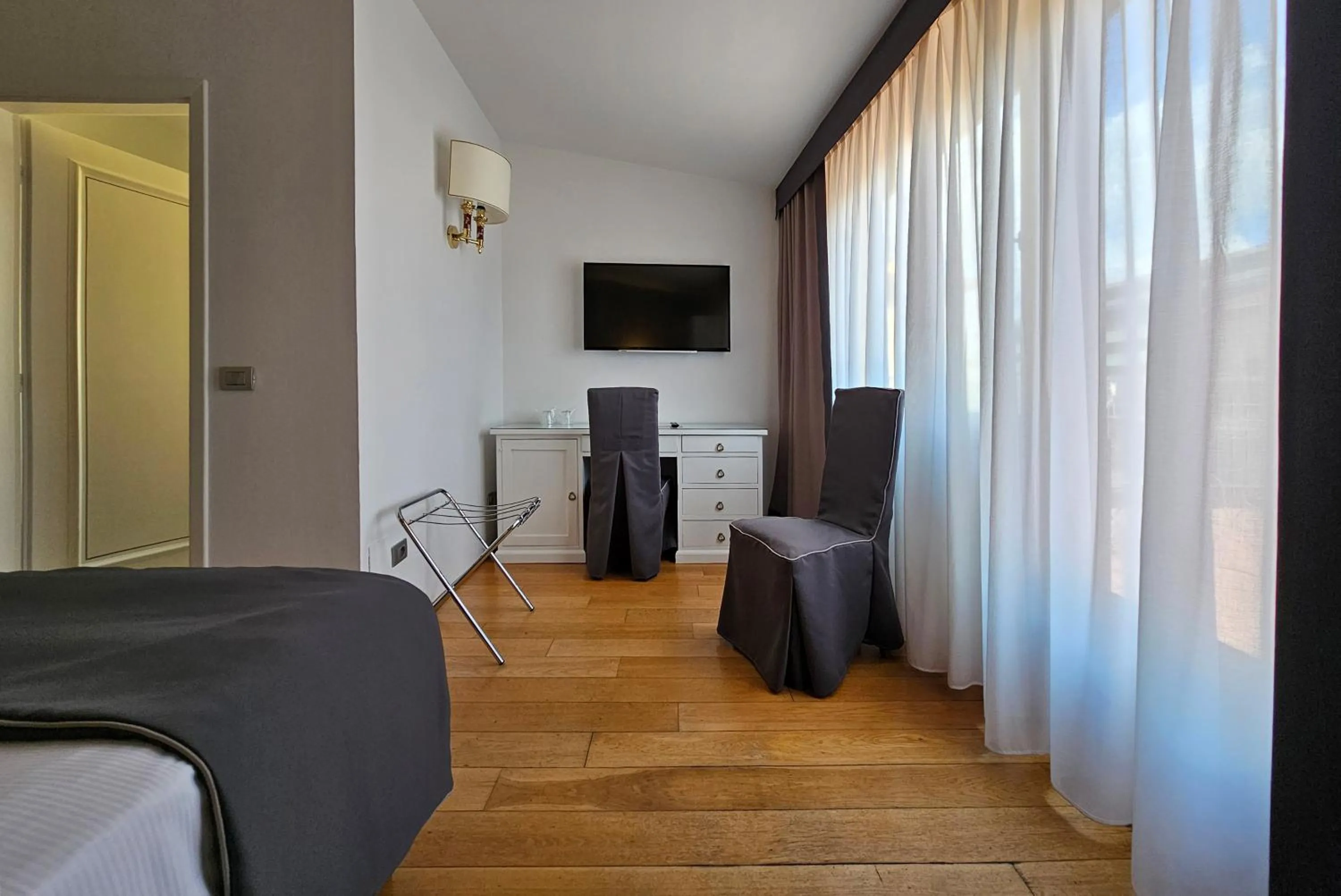 Bed in Hotel Atlantic Palace