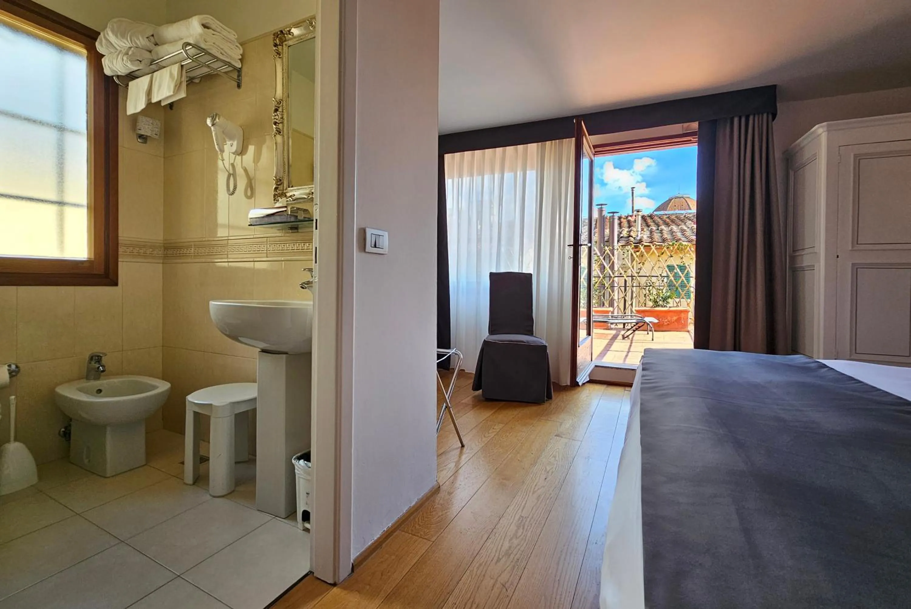 Bed in Hotel Atlantic Palace