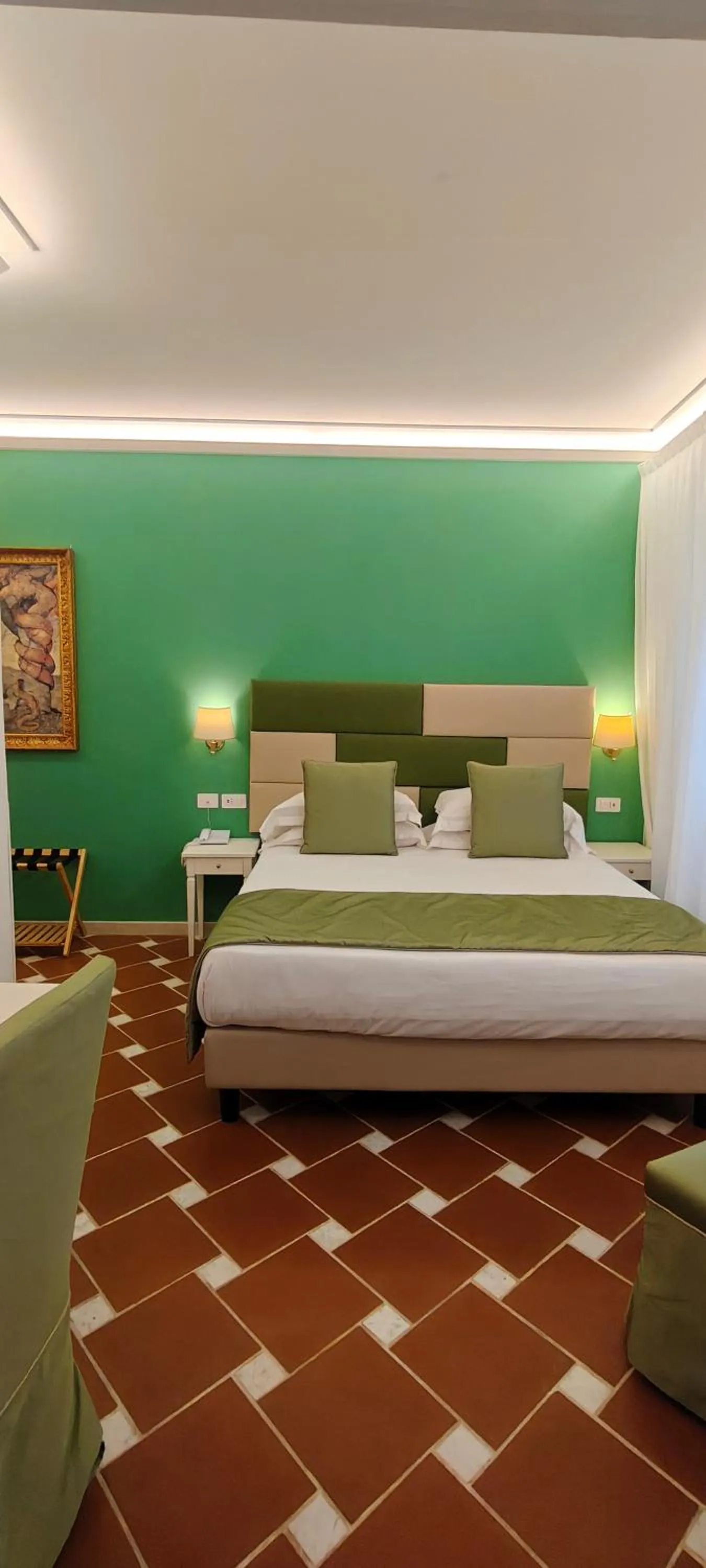 Bedroom, Bed in Hotel Atlantic Palace