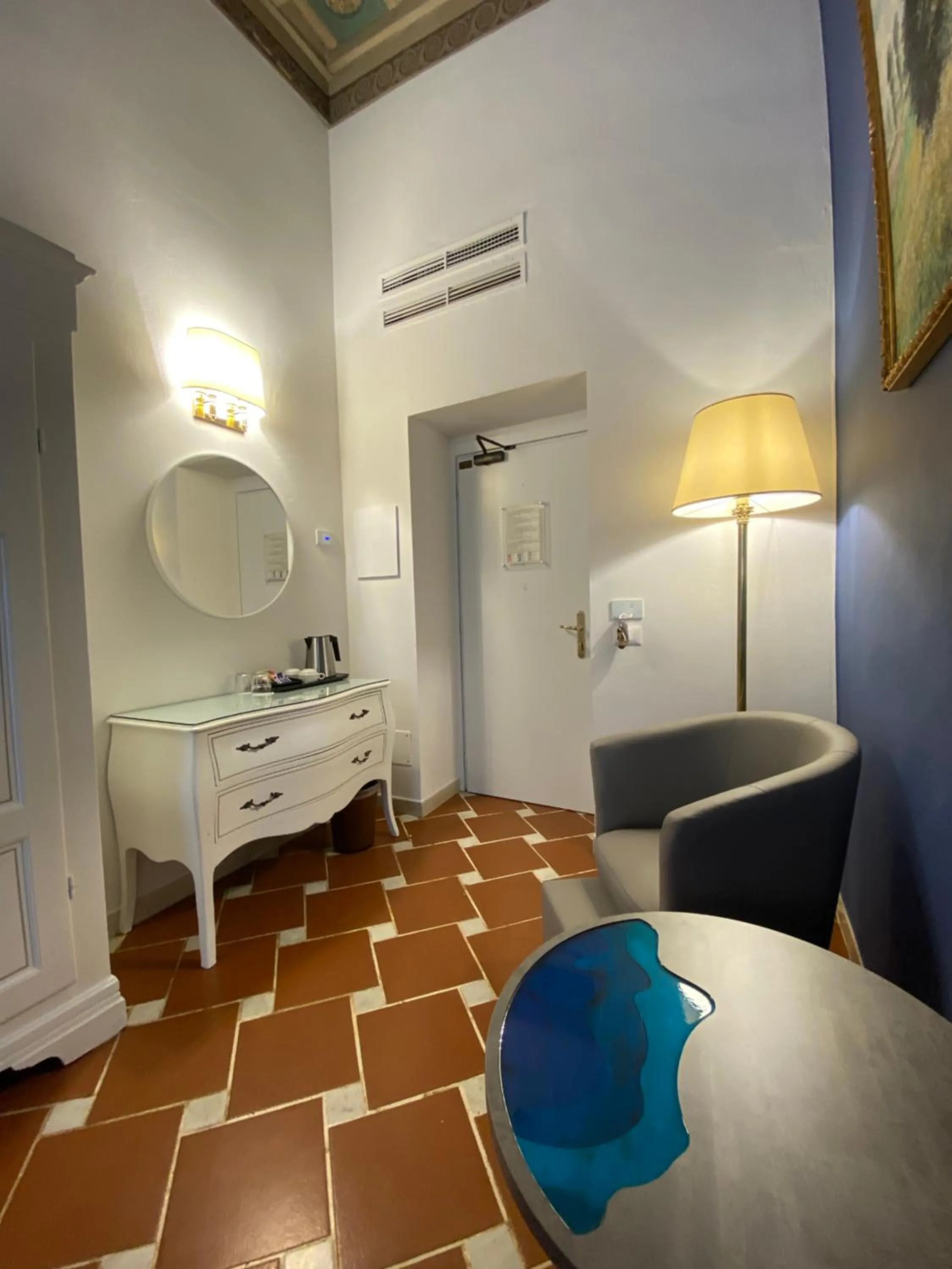 Decorative detail, Bed in Hotel Atlantic Palace