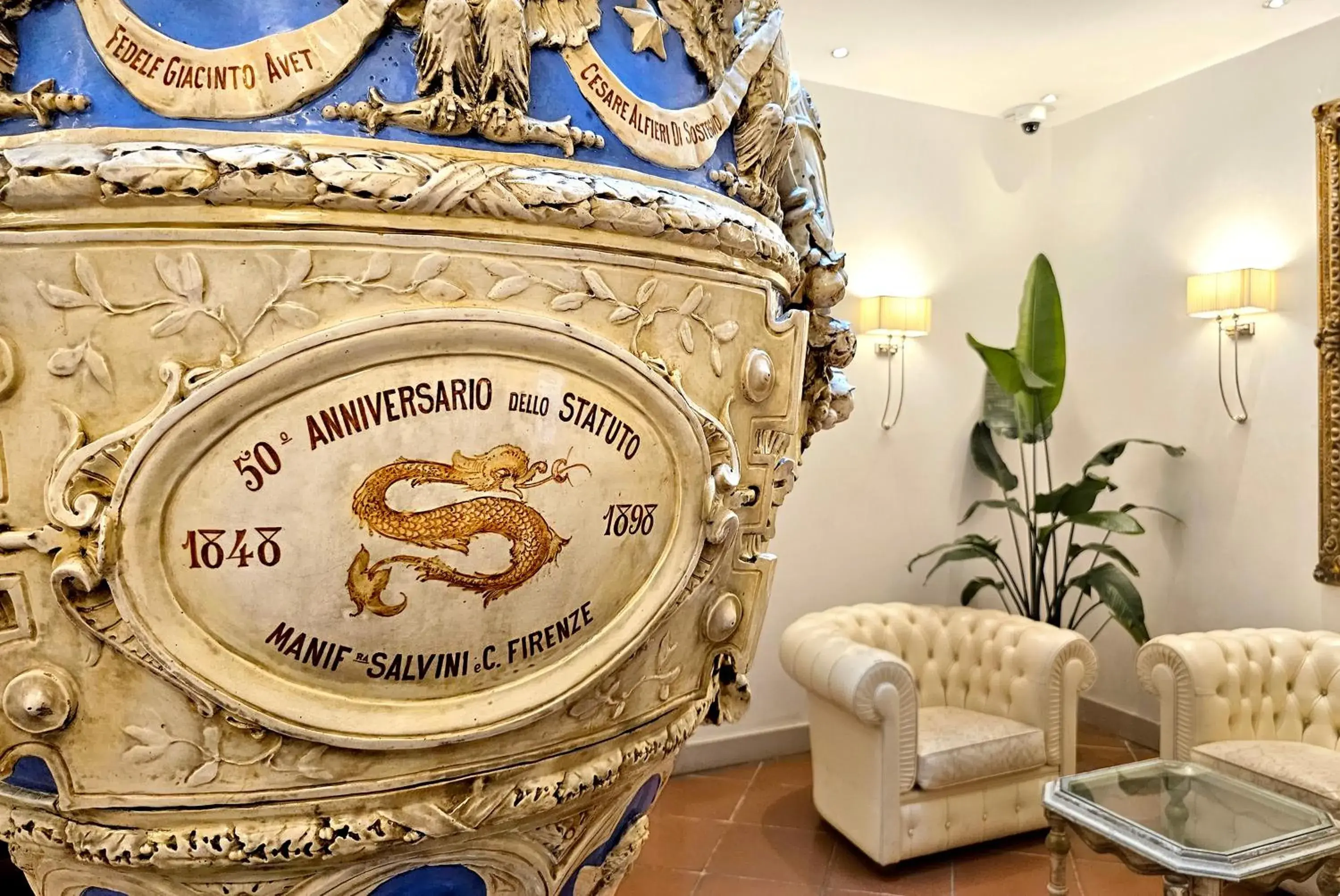 Living room in Hotel Atlantic Palace Living room in Hotel Atlantic Palace