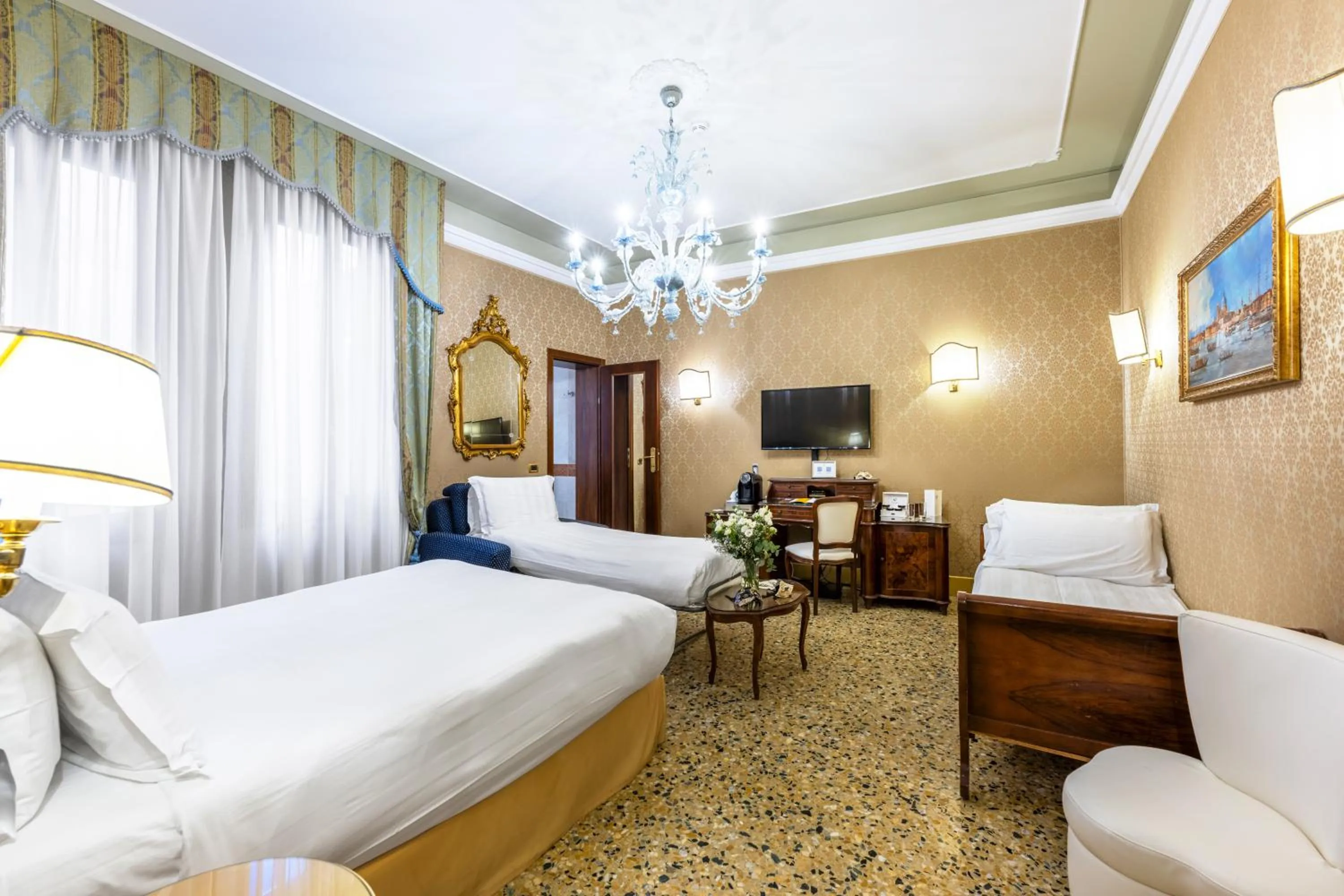 Bed in Hotel Colombina