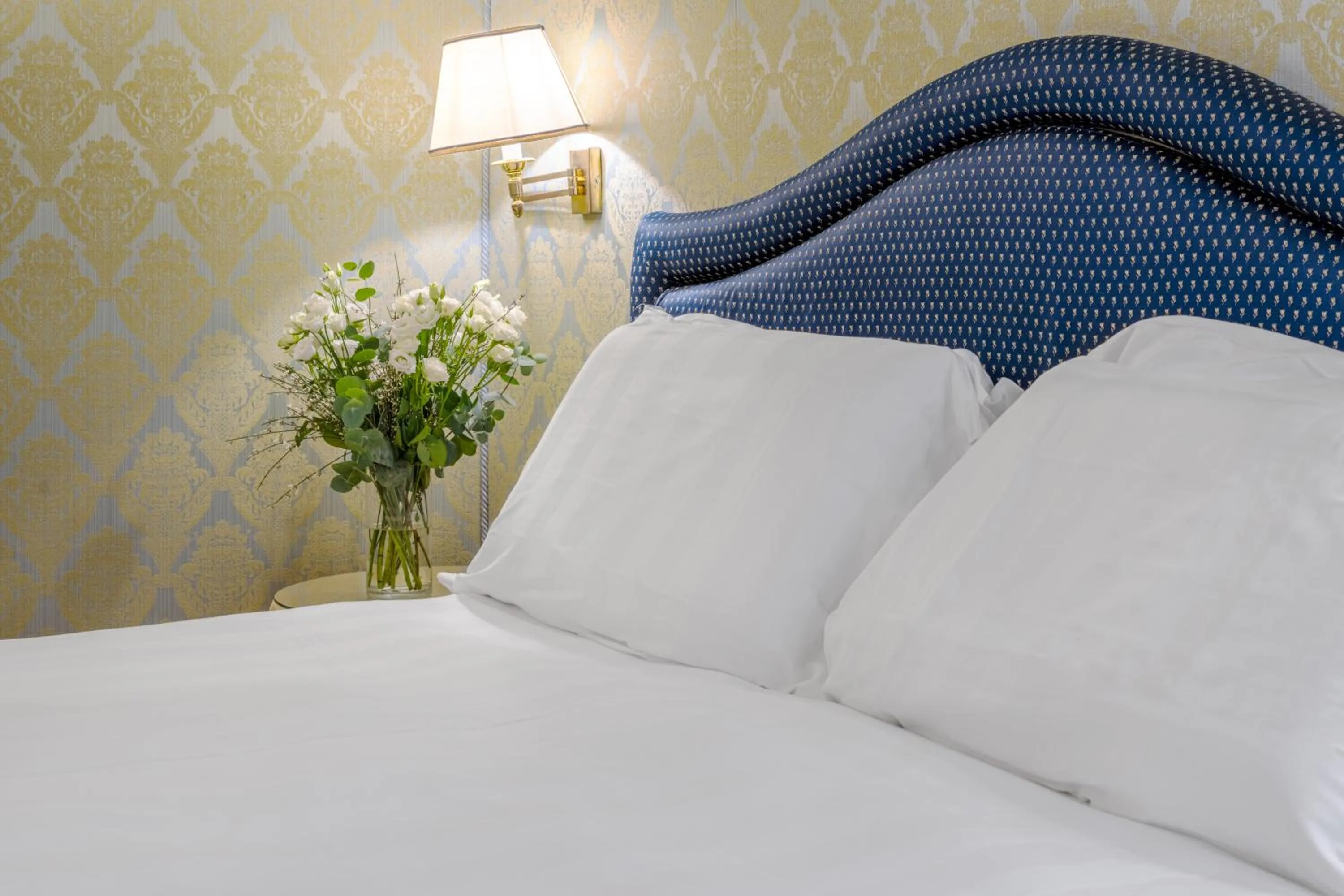 Decorative detail, Bed in Hotel Colombina