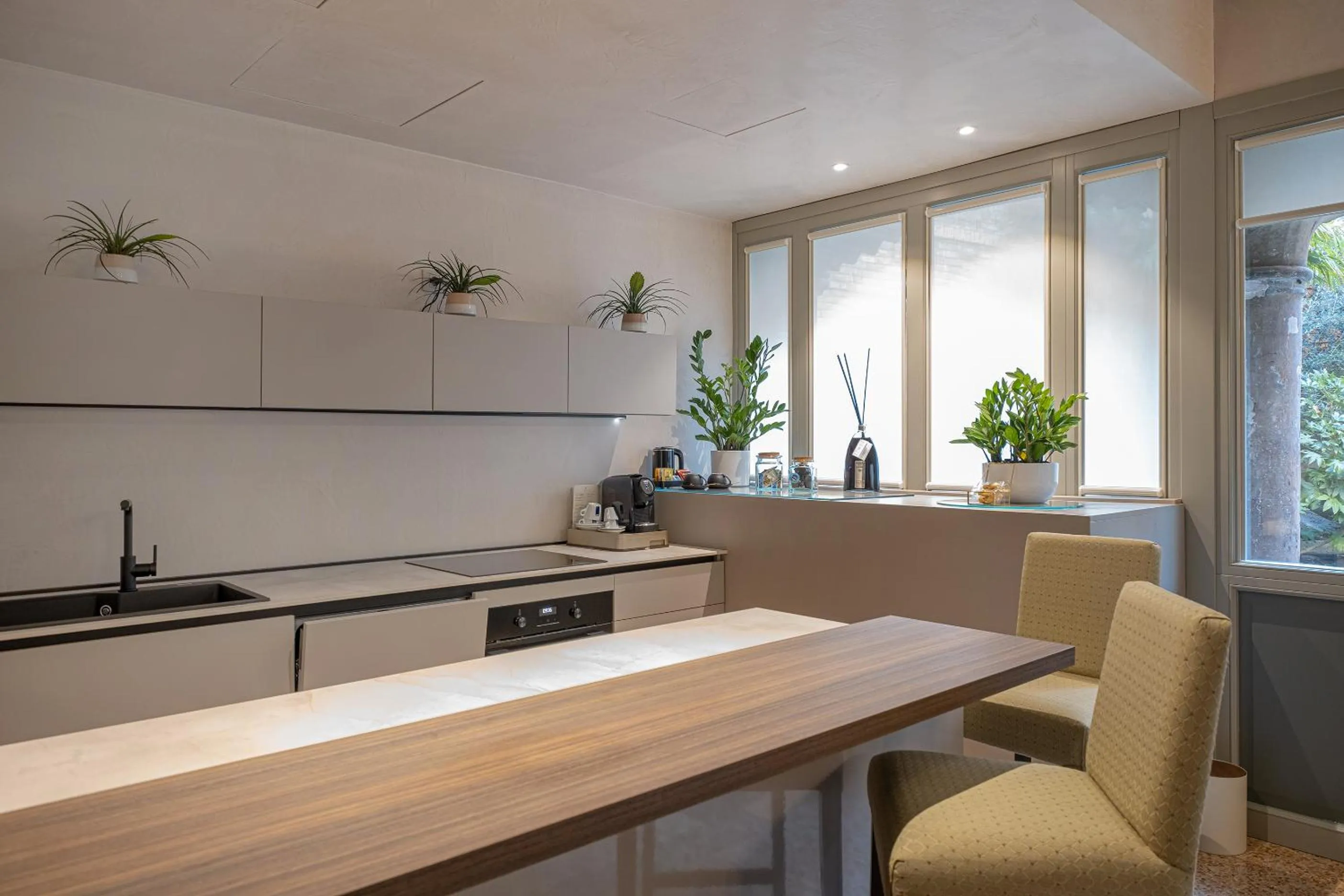 Kitchen or kitchenette in Hotel Colombina