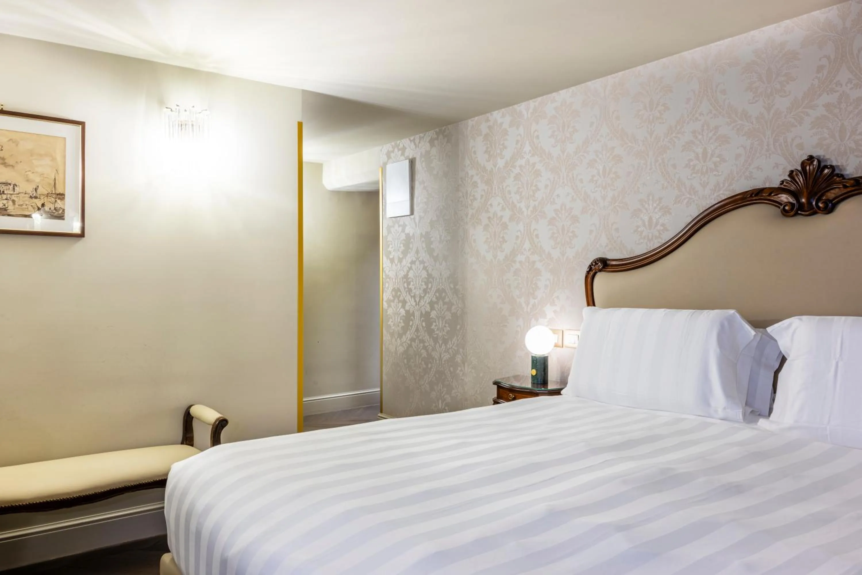 Bed in Hotel Colombina