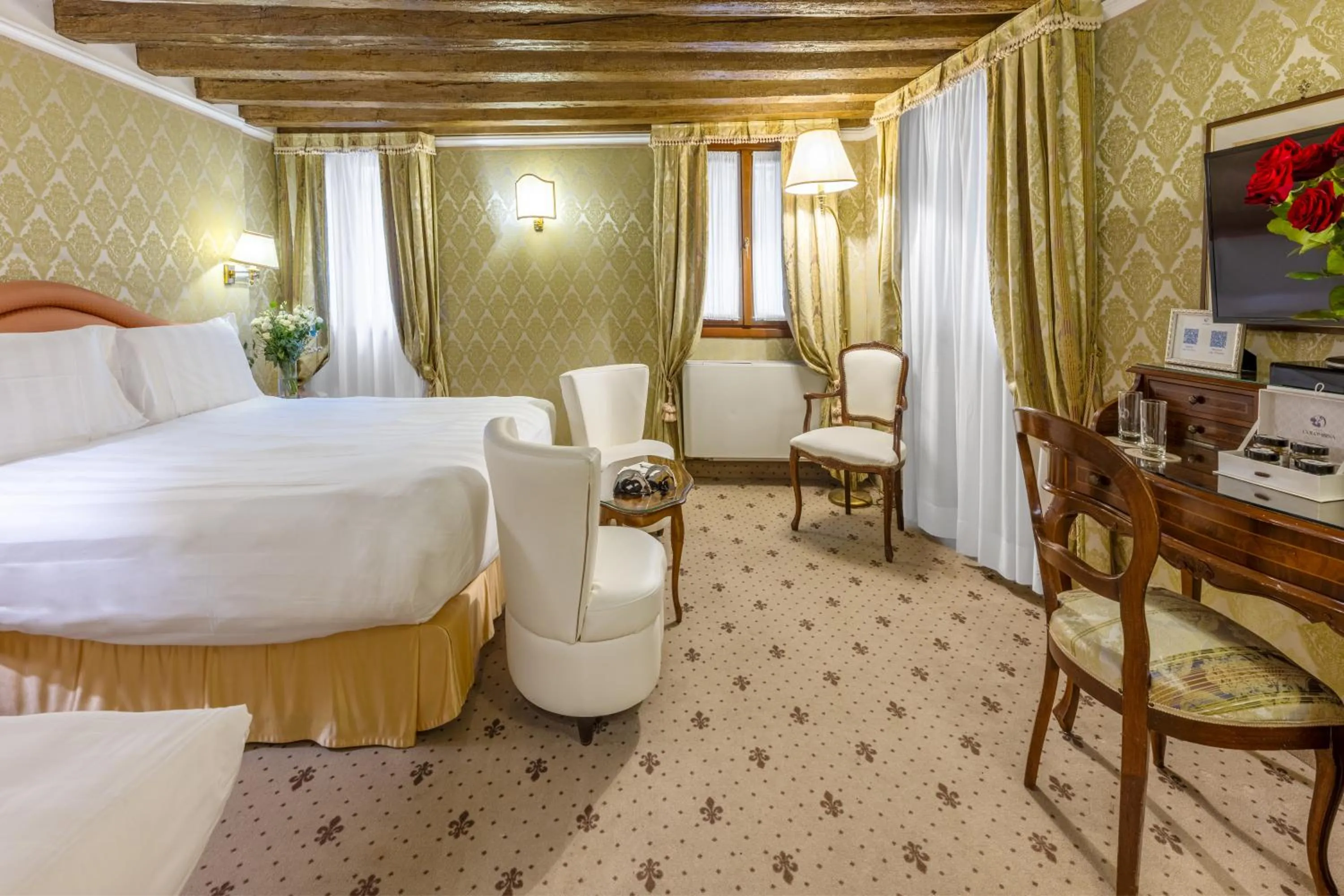 Bed in Hotel Colombina