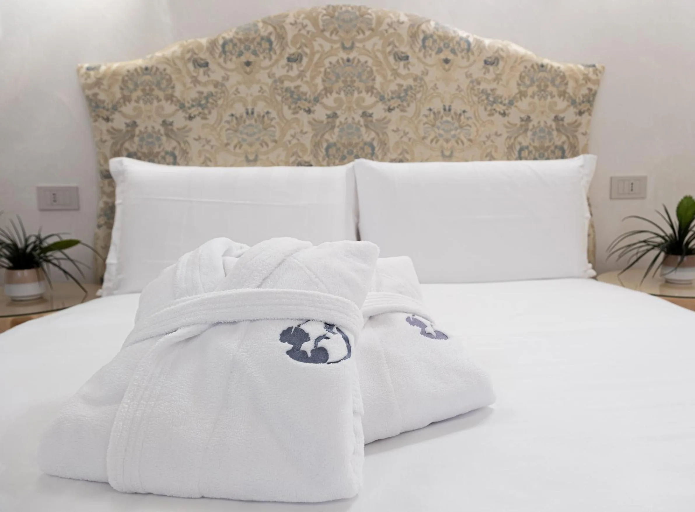 Bed in Hotel Colombina